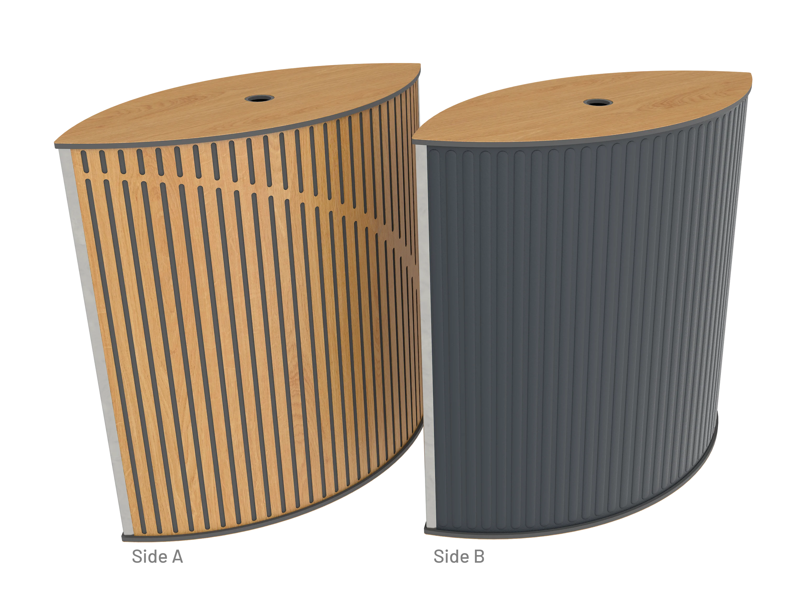 Vicoustic VicTotem Ultra VMT Extra Module Free Standing Hybrid Acoustic Panel in Black