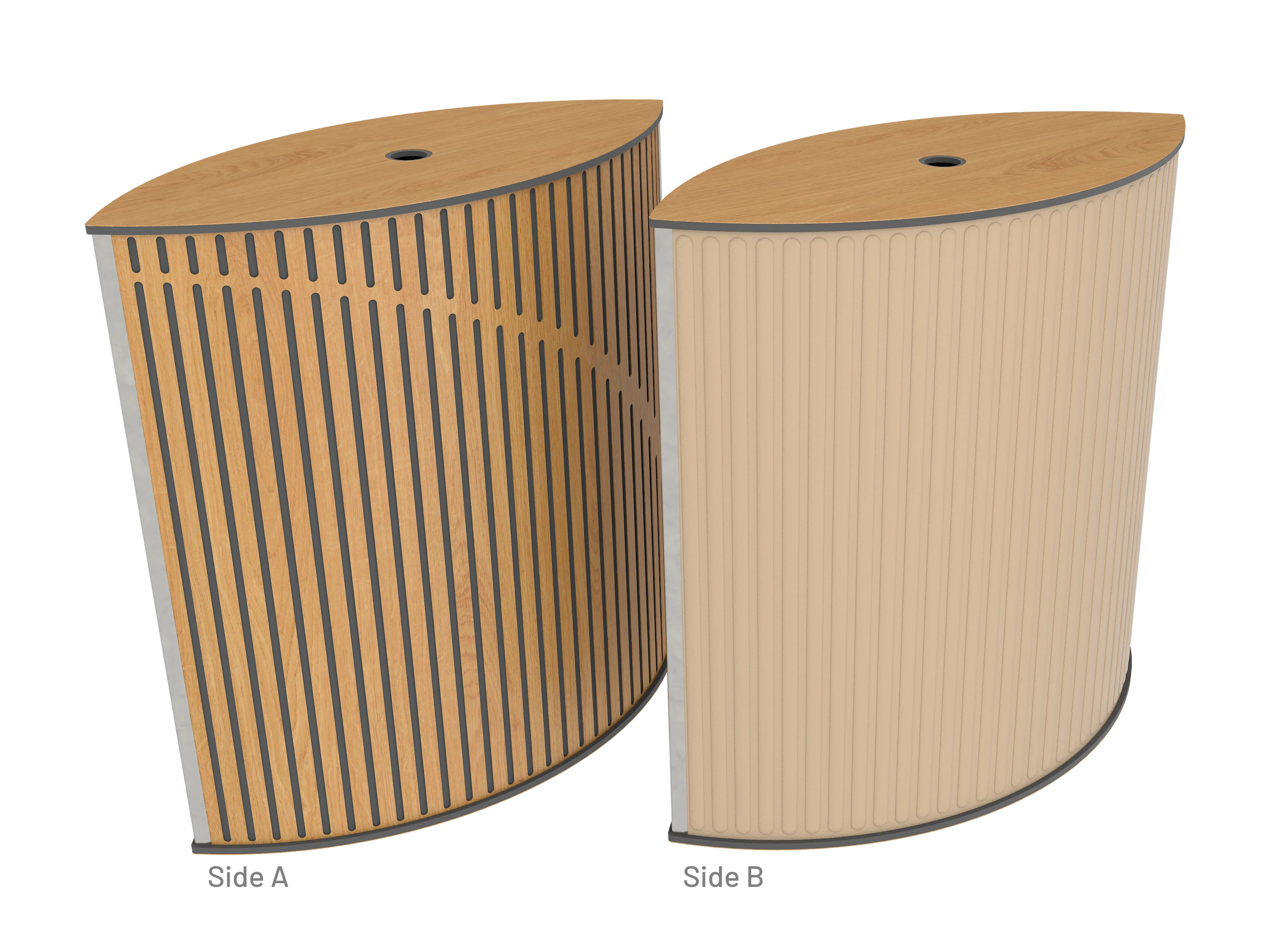 Vicoustic VicTotem Ultra VMT Extra Module Free Standing Hybrid Acoustic Panel in Beige