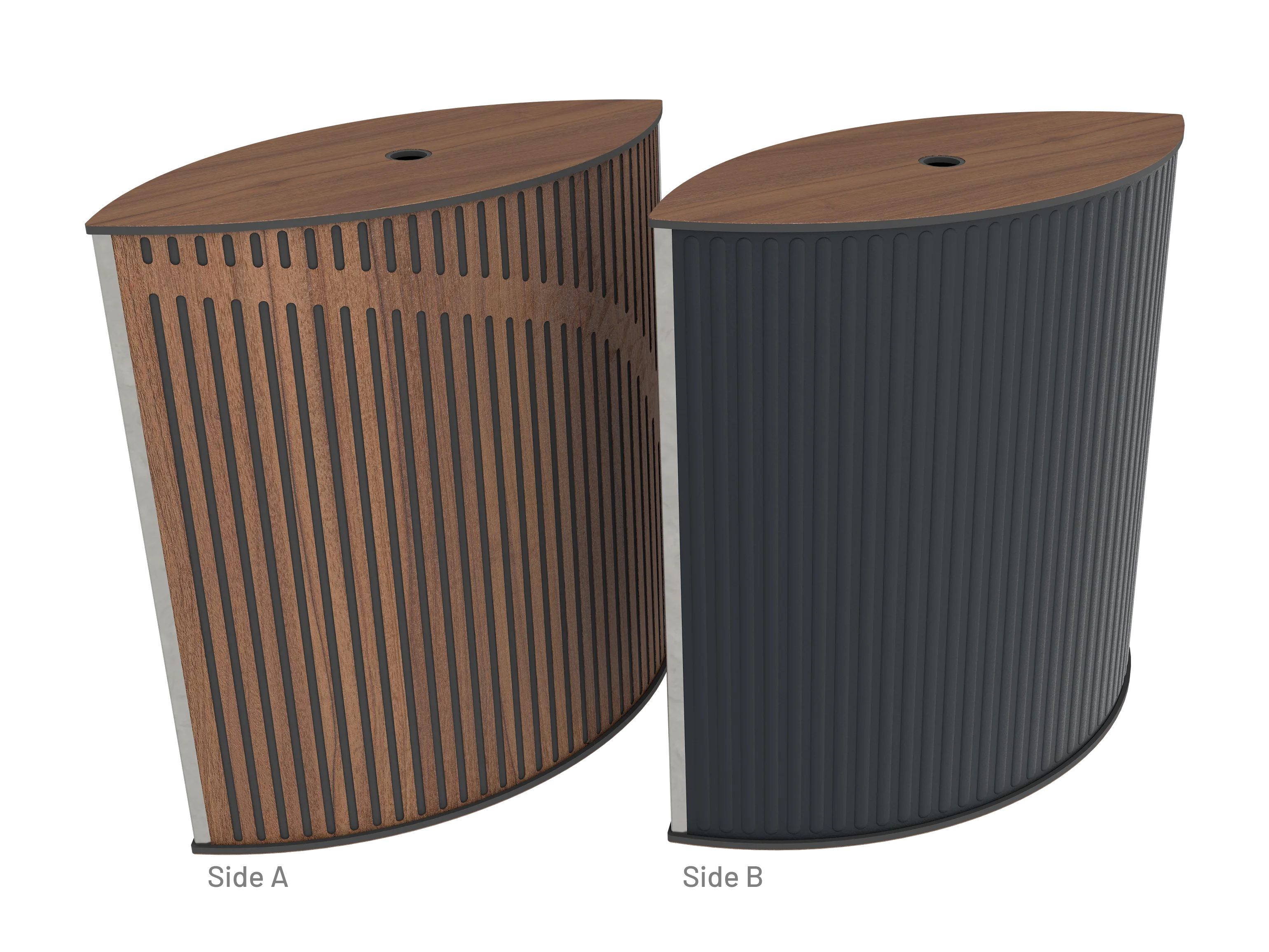 Vicoustic VicTotem Ultra VMT Extra Module Free Standing Hybrid Acoustic Panel in Black