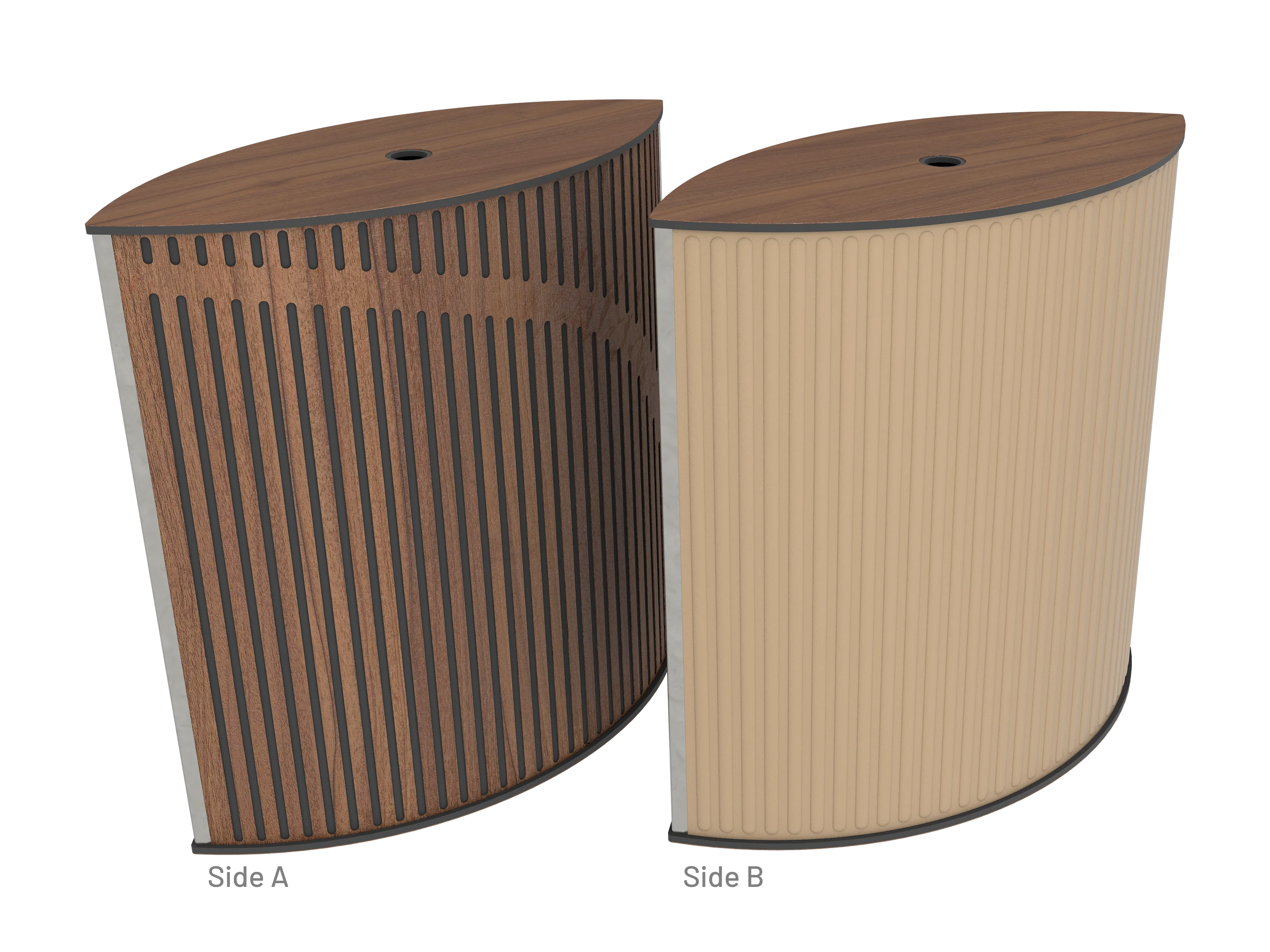 Vicoustic VicTotem Ultra VMT Extra Module Free Standing Hybrid Acoustic Panel in Beige