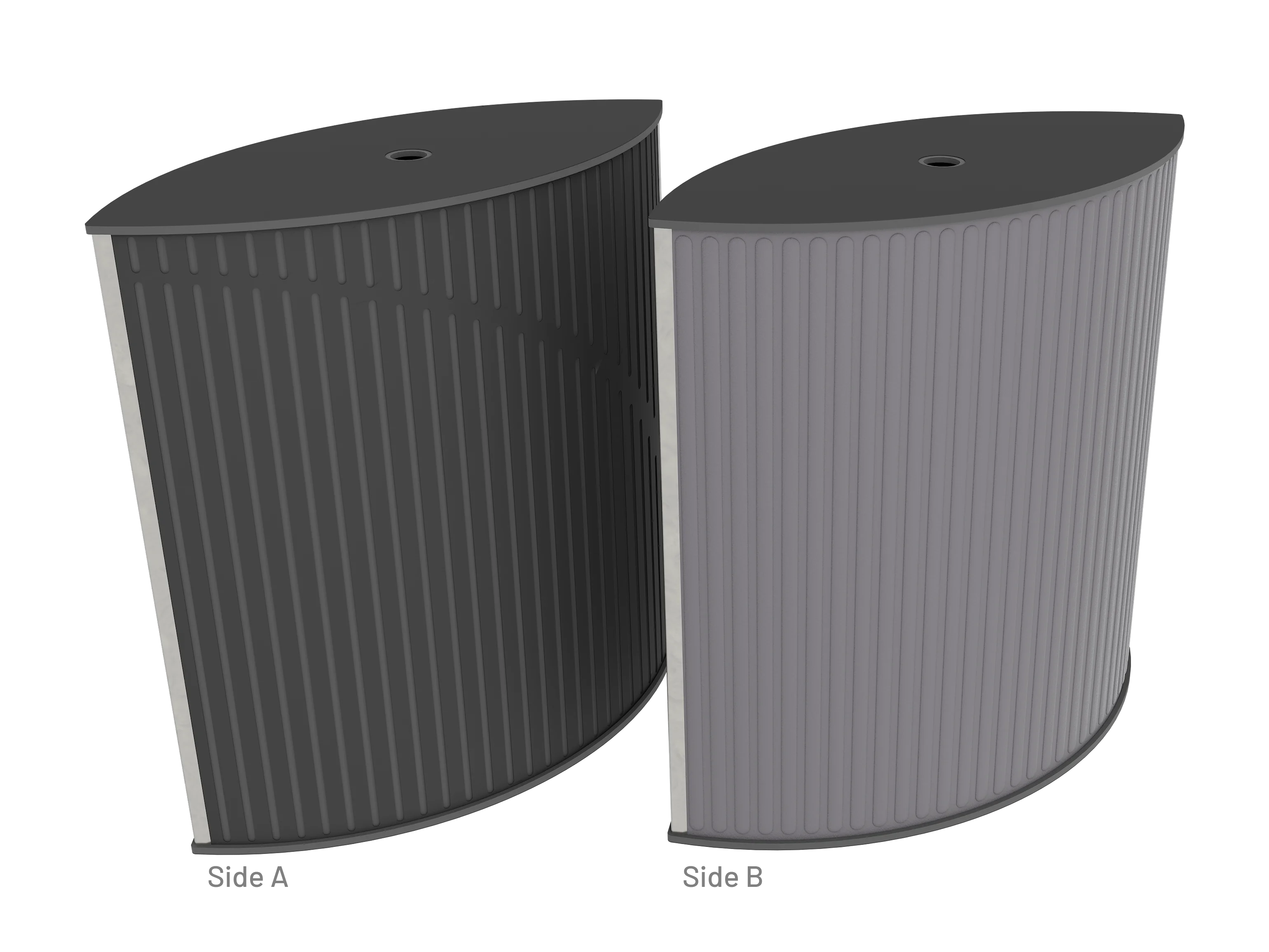 Vicoustic VicTotem Ultra VMT Extra Module Free Standing Hybrid Acoustic Panel in Grey