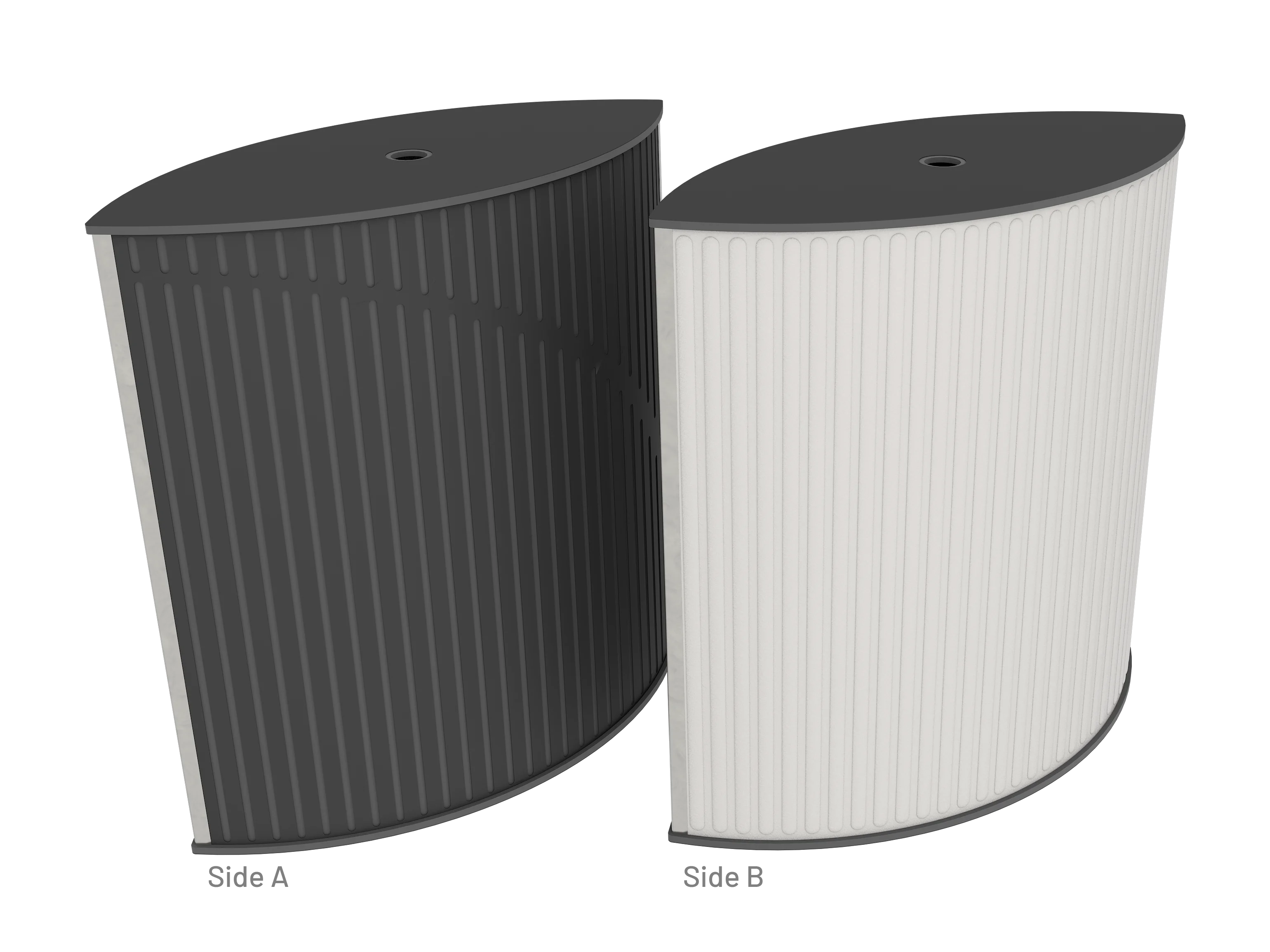 Vicoustic VicTotem Ultra VMT Extra Module Free Standing Hybrid Acoustic Panel in Light Grey