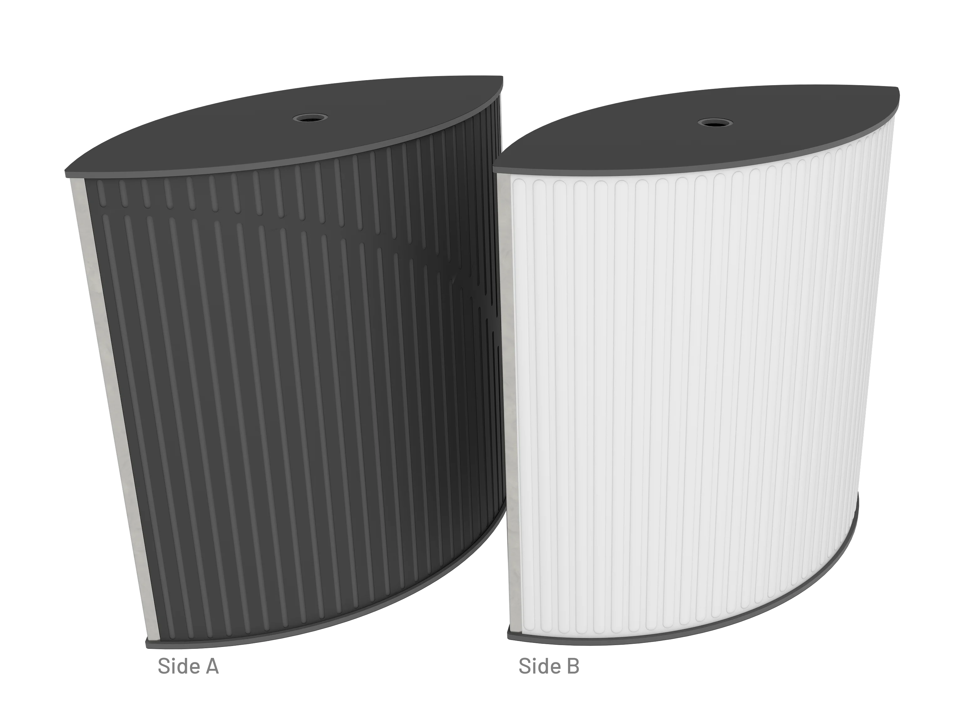 Vicoustic VicTotem Ultra VMT Extra Module Free Standing Hybrid Acoustic Panel in Natural White