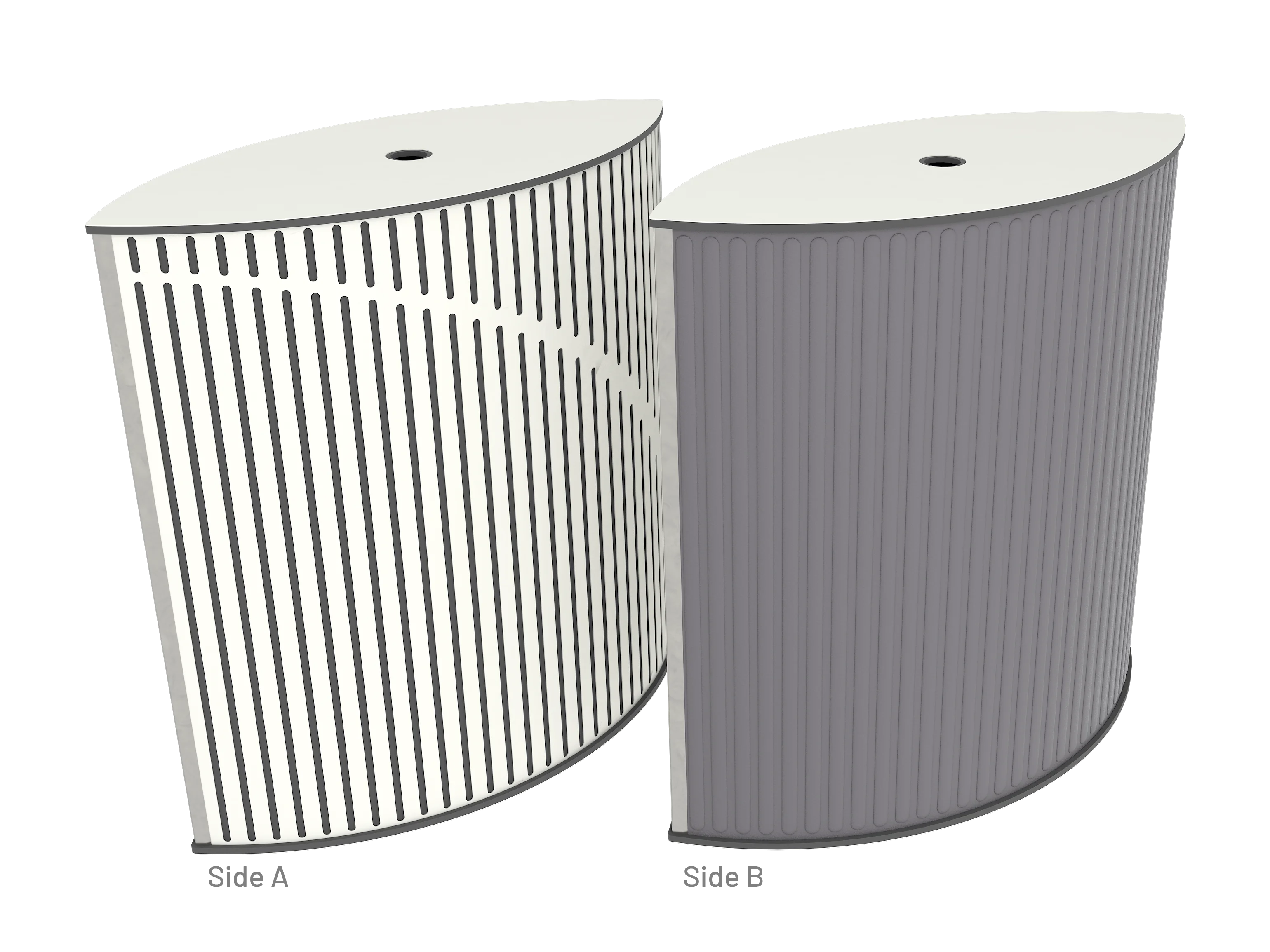 Vicoustic VicTotem Ultra VMT Extra Module Free Standing Hybrid Acoustic Panel in Grey