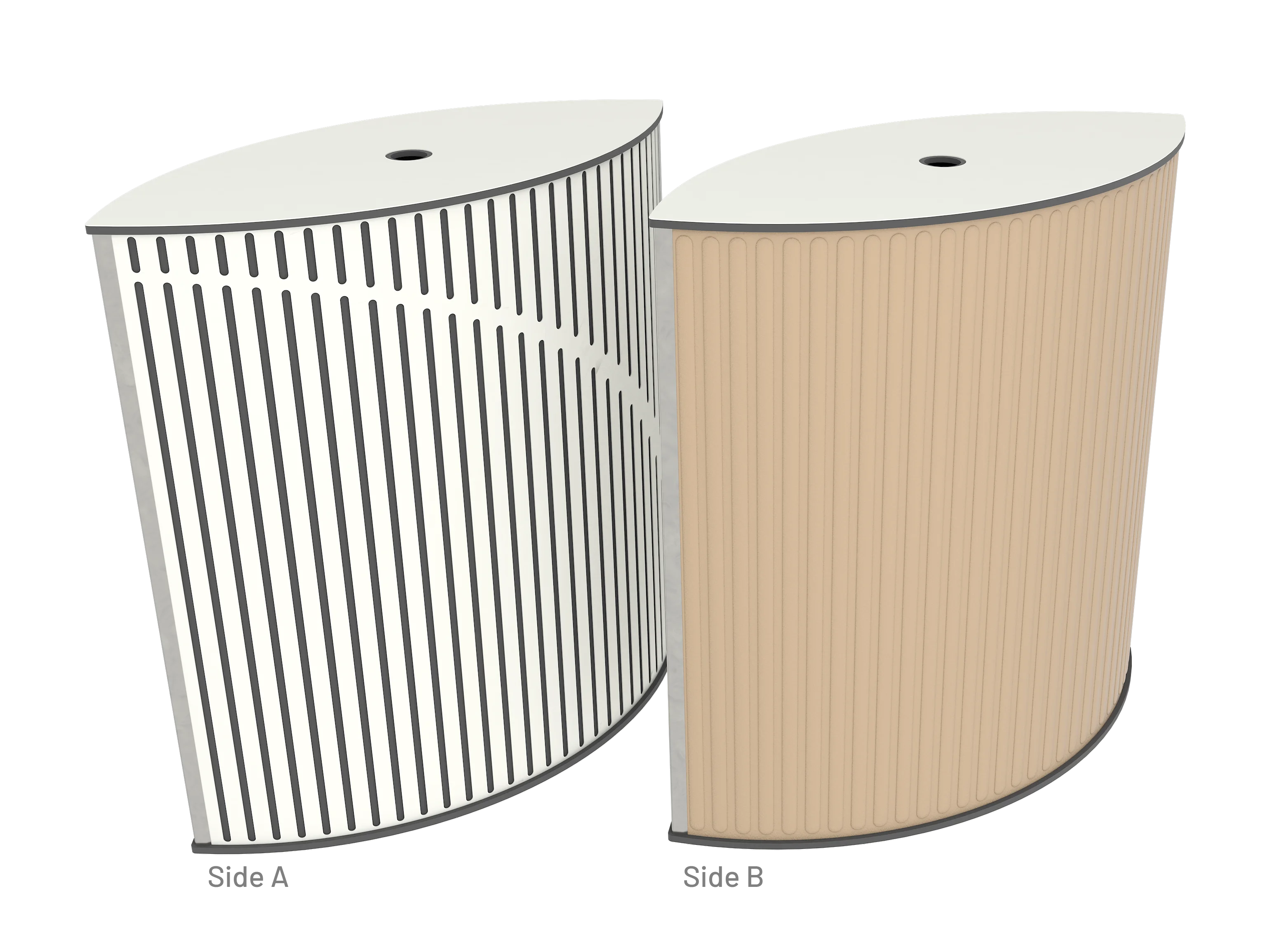 Vicoustic VicTotem Ultra VMT Extra Module Free Standing Hybrid Acoustic Panel in Beige