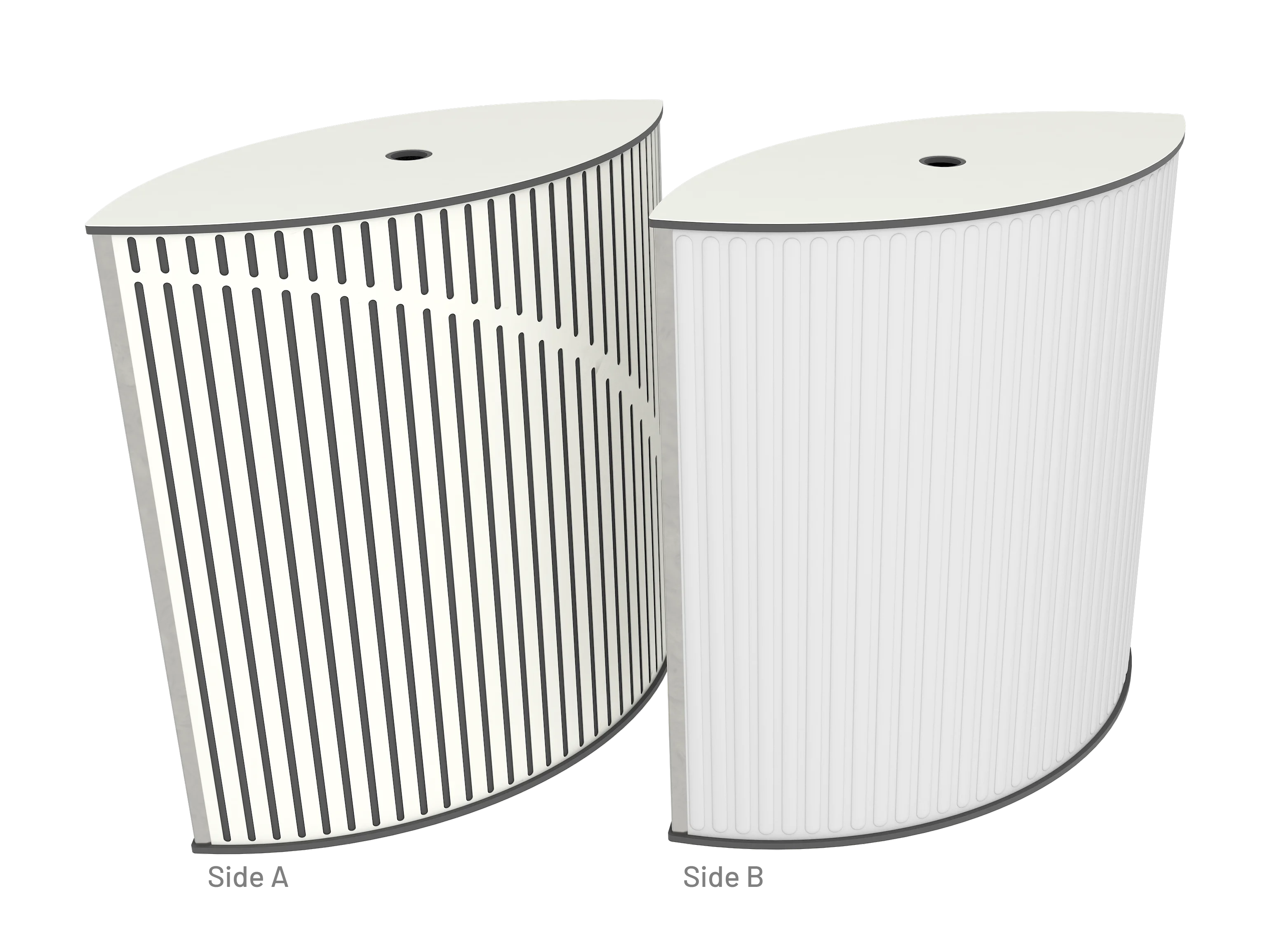 Vicoustic VicTotem Ultra VMT Extra Module Free Standing Hybrid Acoustic Panel in Natural White