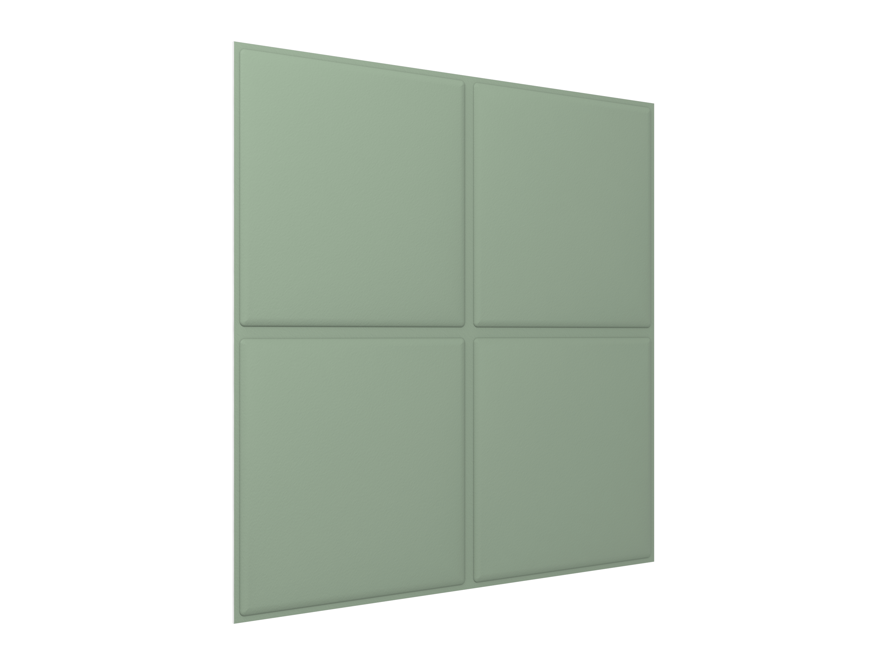 Vicoustic VicWallpaper VMT 60cm Square 30 Acoustic Panel Wallpaper in Moss Green