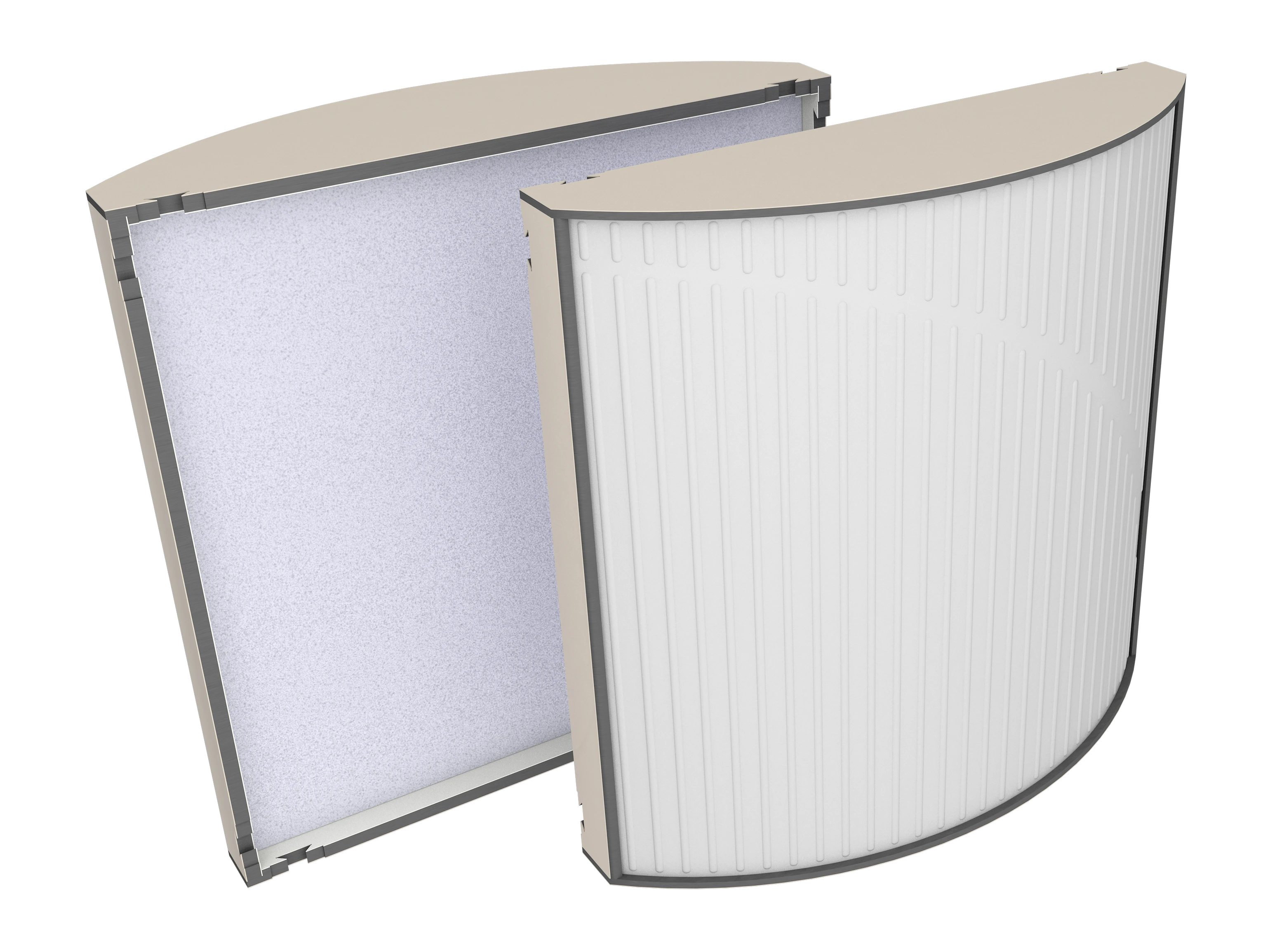Vicoustic Cinema Round Ultra VMT U705PM Angora White 87a Natural White SET Acoustic Absorption Panel