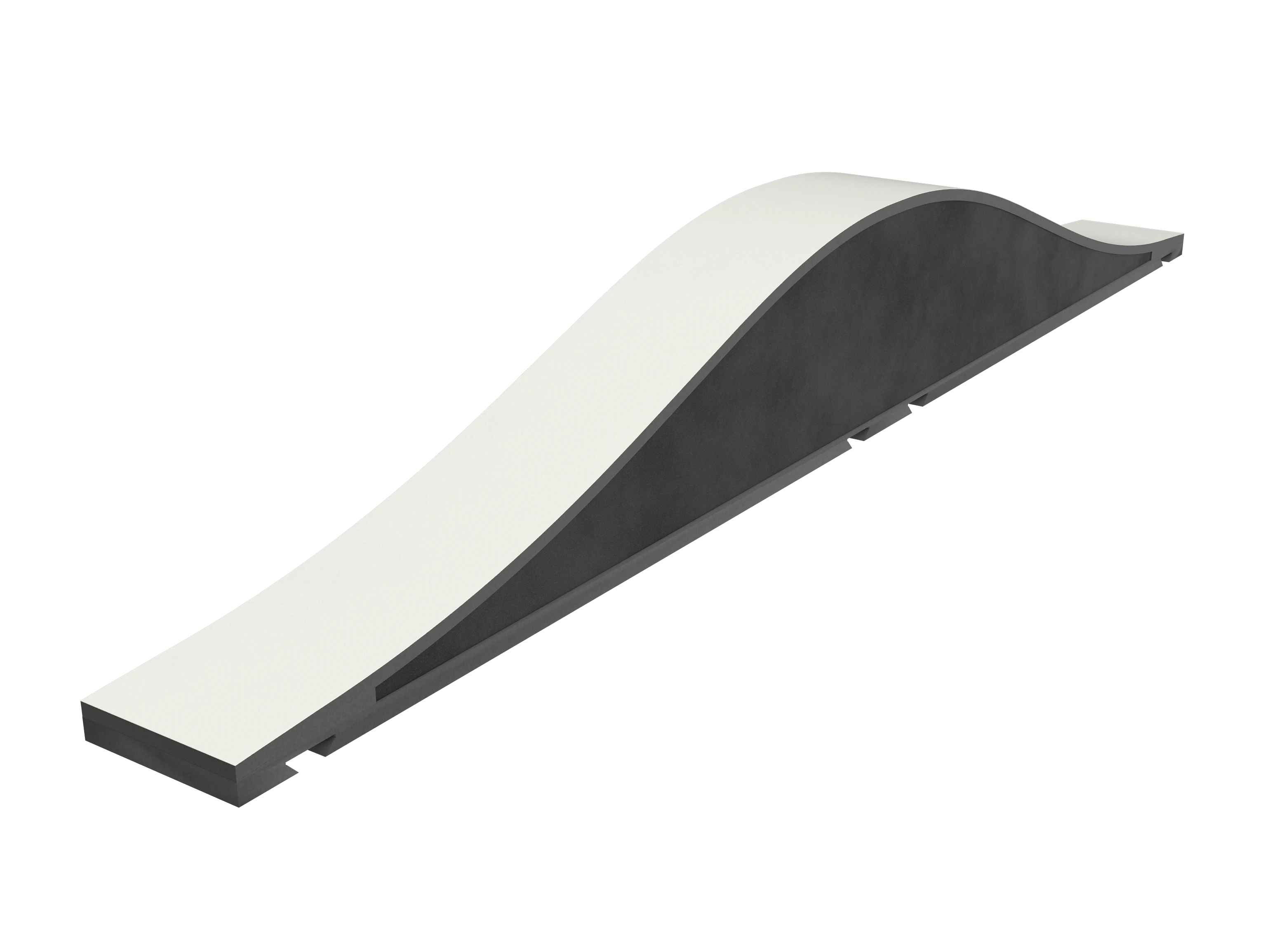 Vicoustic Flexi Wave Ultra 1190 W1000PM White Matte Hybrid Acoustic Absorption and Diffusion Panel