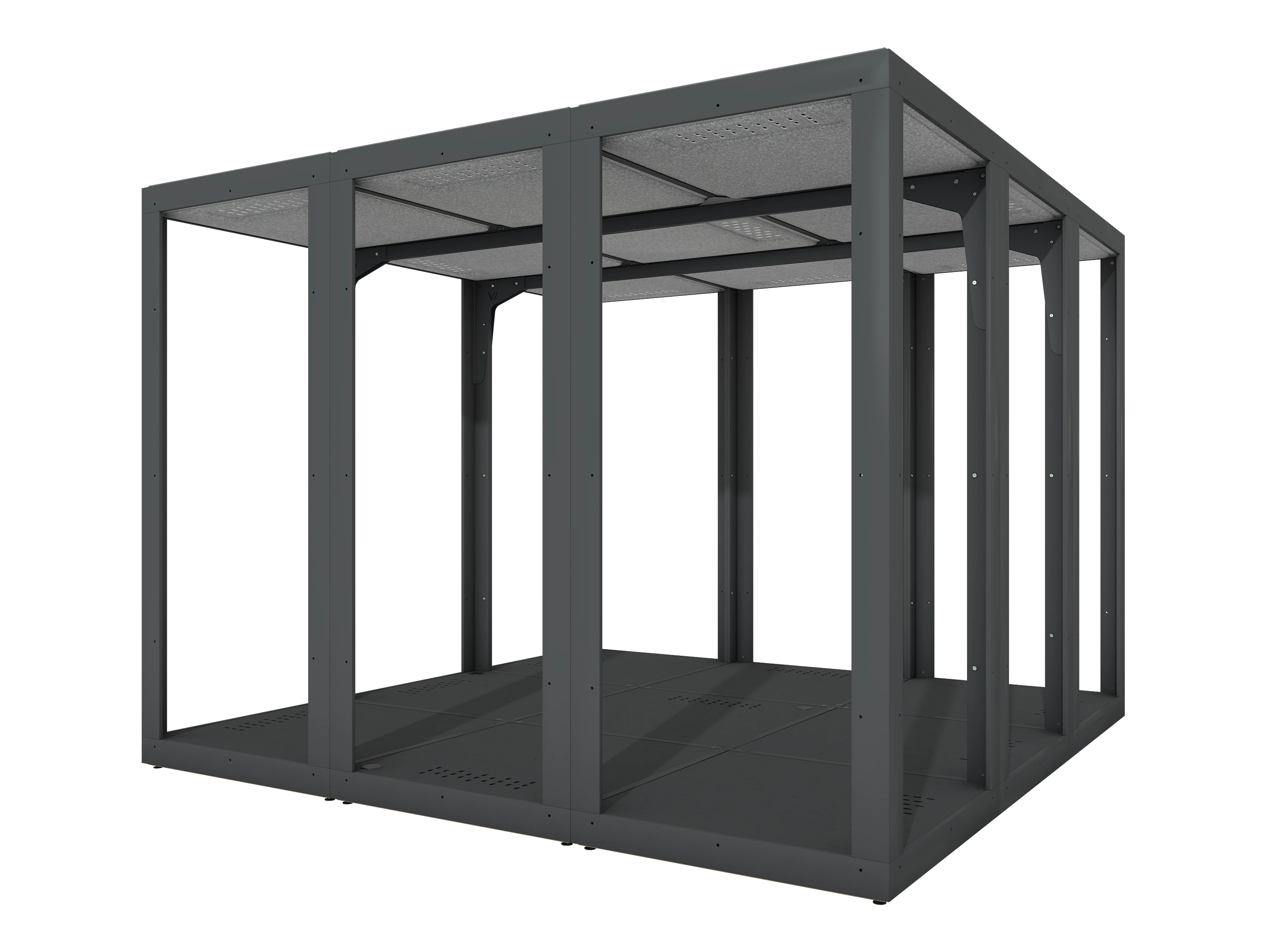 Vicoustic VicBooth ULTRA Soundproofing Booth Configuration A 3x3 Structure