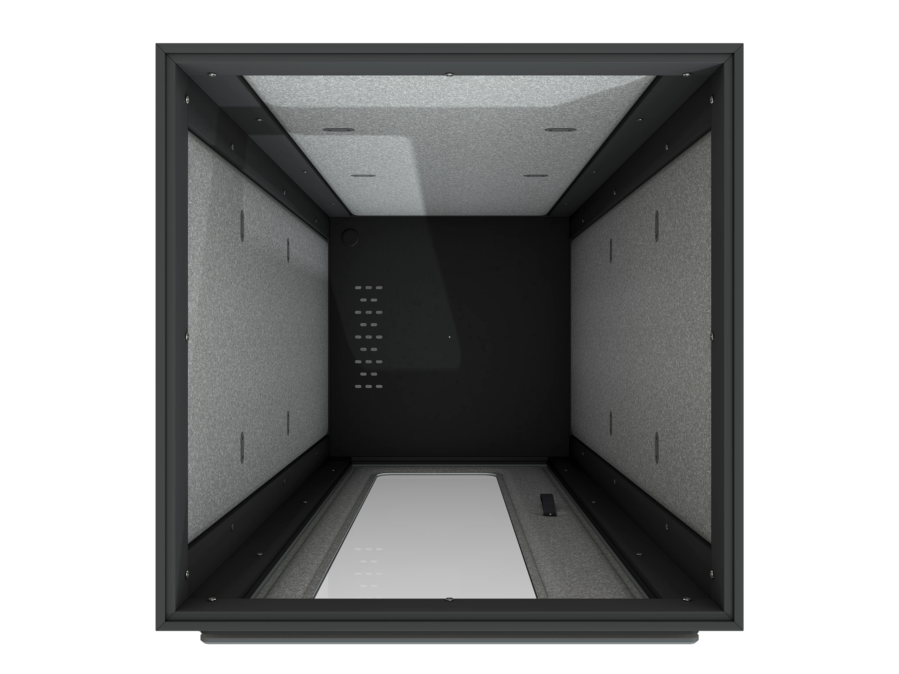 Vicoustic VicBooth ULTRA Soundproofing Booth Configuration B 1x1 Overhead