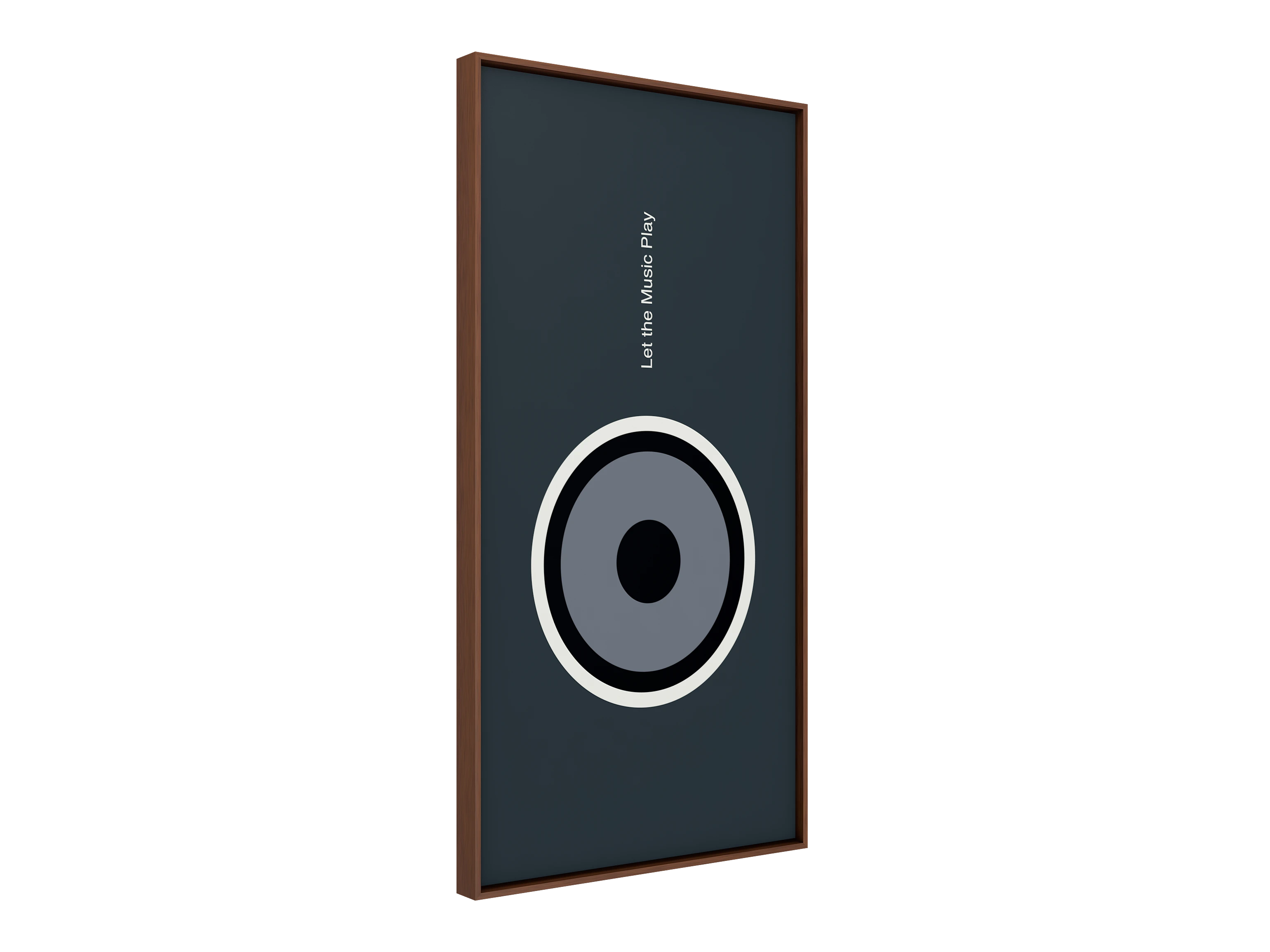 Vicoustic Echo Frame Music 2 Walnut Decorative Acoustic Panel