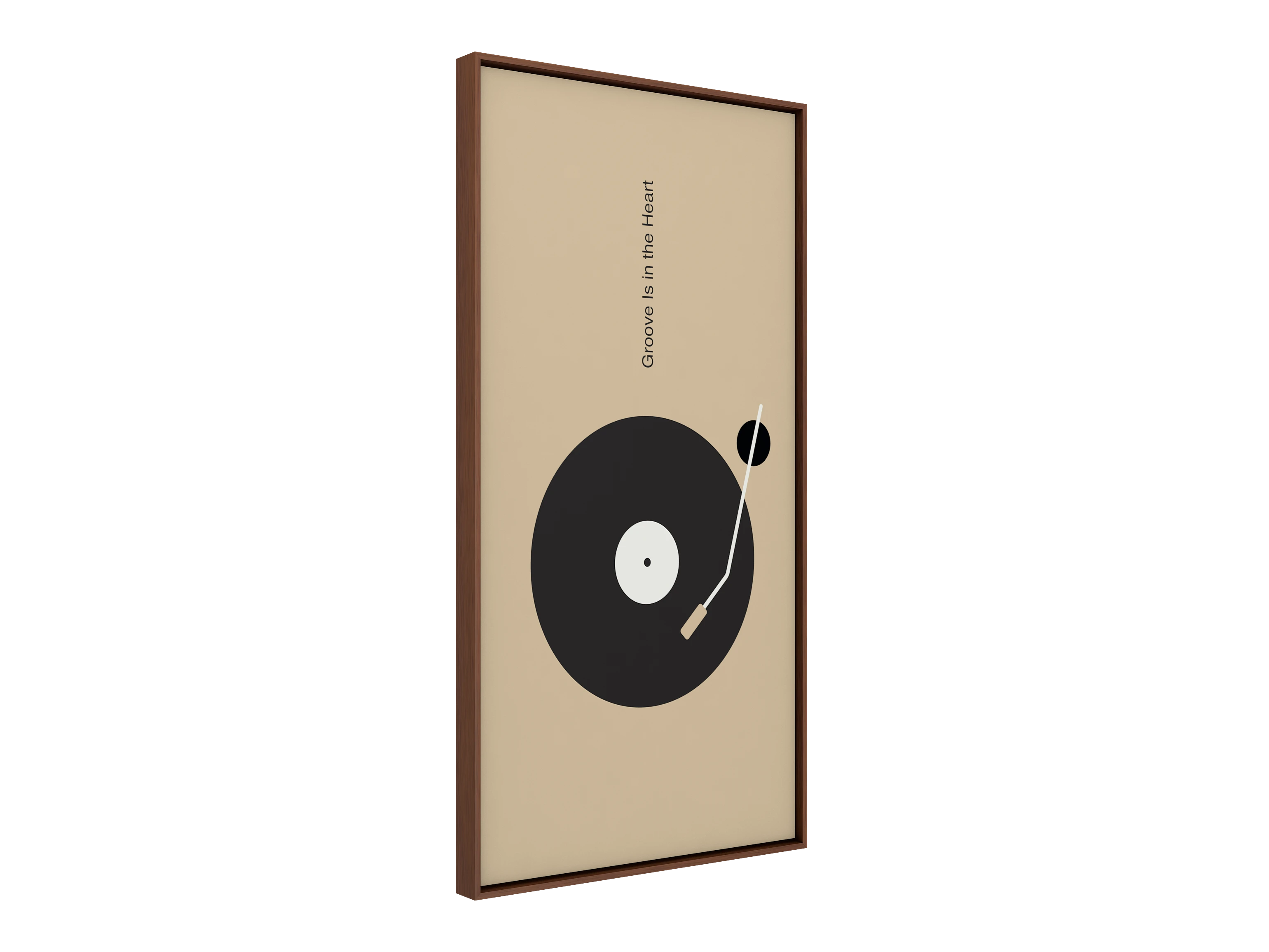 Vicoustic Echo Frame Music 3 Walnut Decorative Acoustic Panel