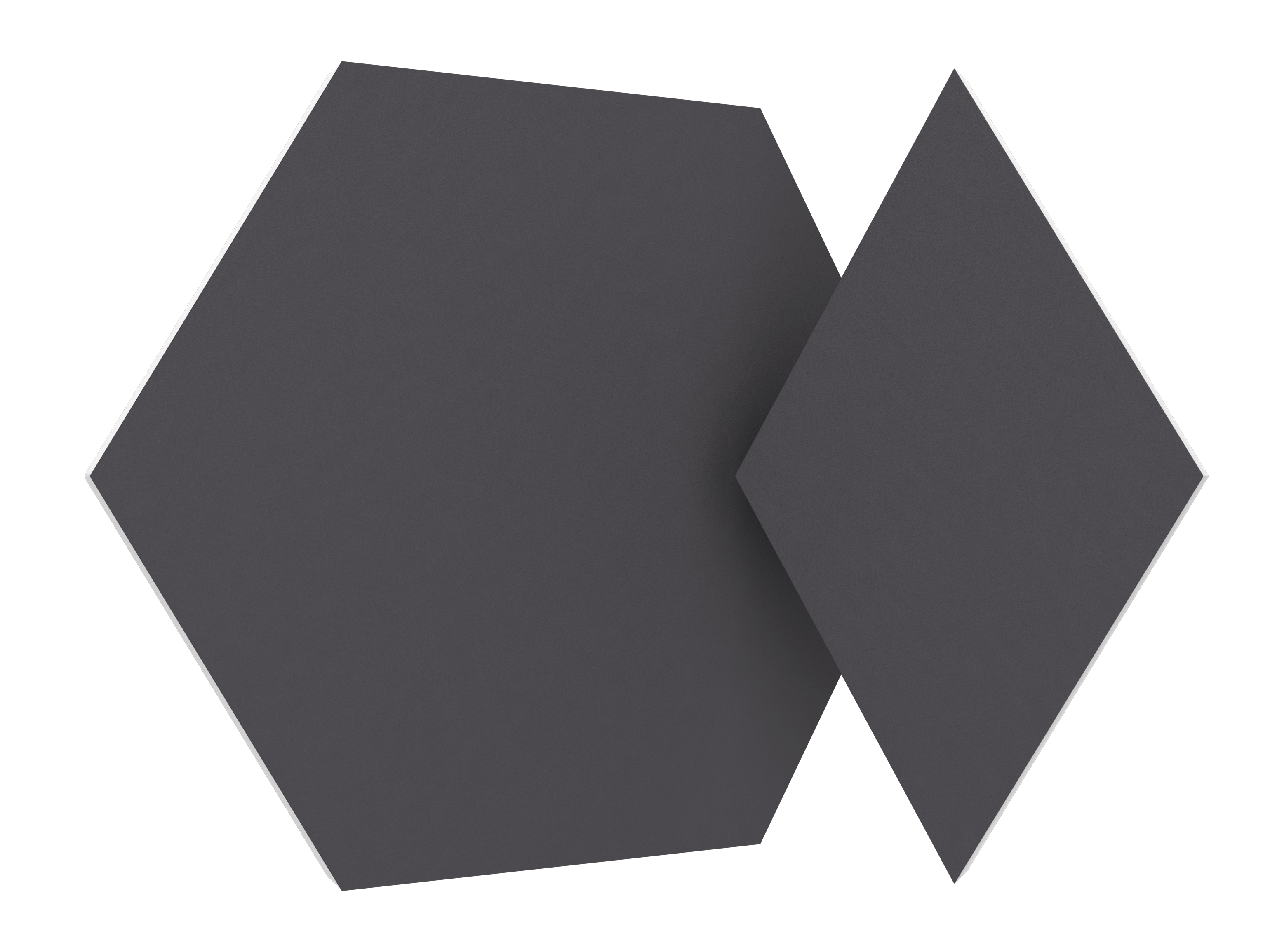 Vicoustic Vixagon VMT Mini Sound Absorbing Acoustic Panel in Grey