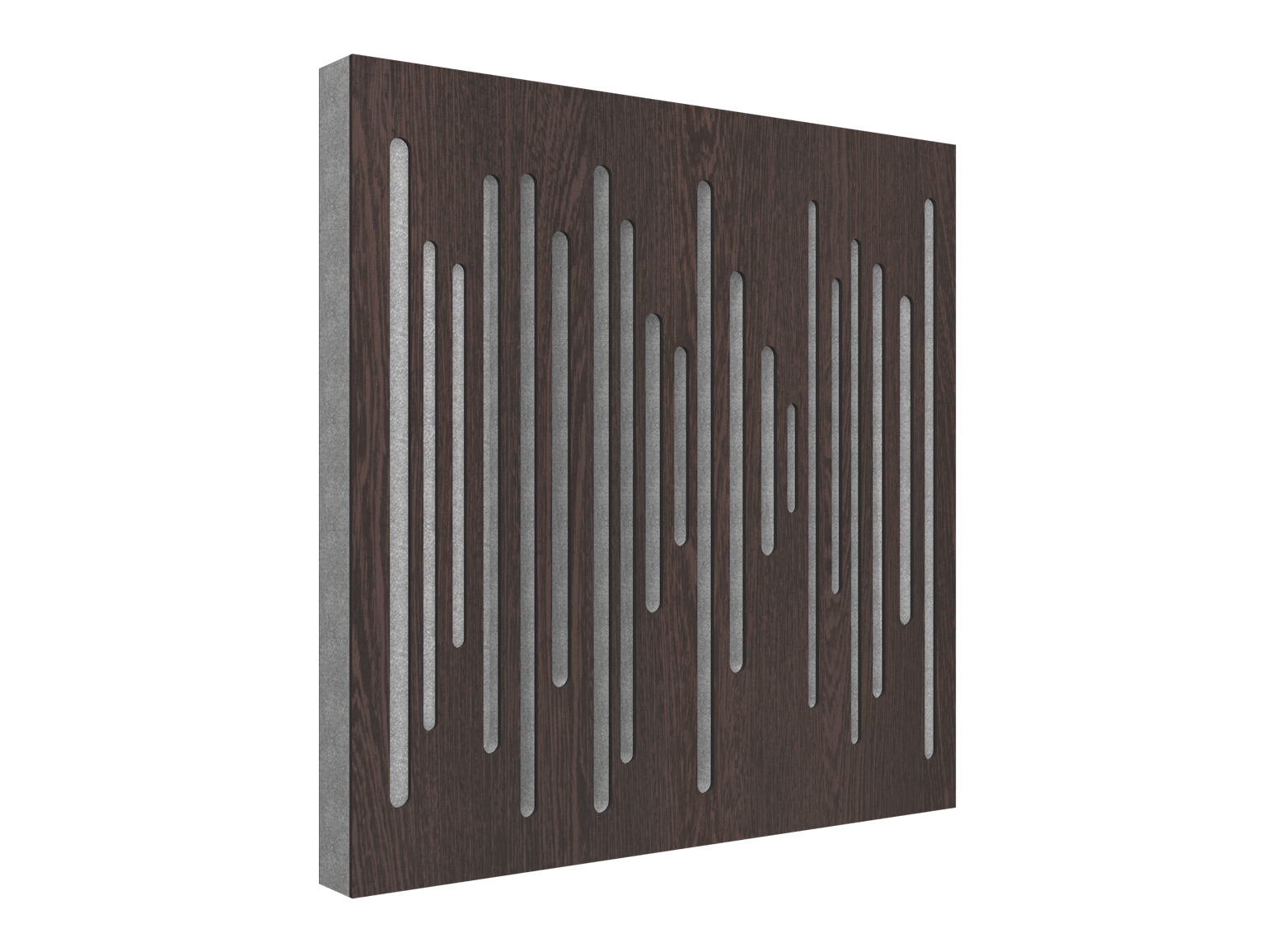Vicoustic Wavewood Diffuser Ultra Sound Diffusion Acoustic Panels in Dark Wenge