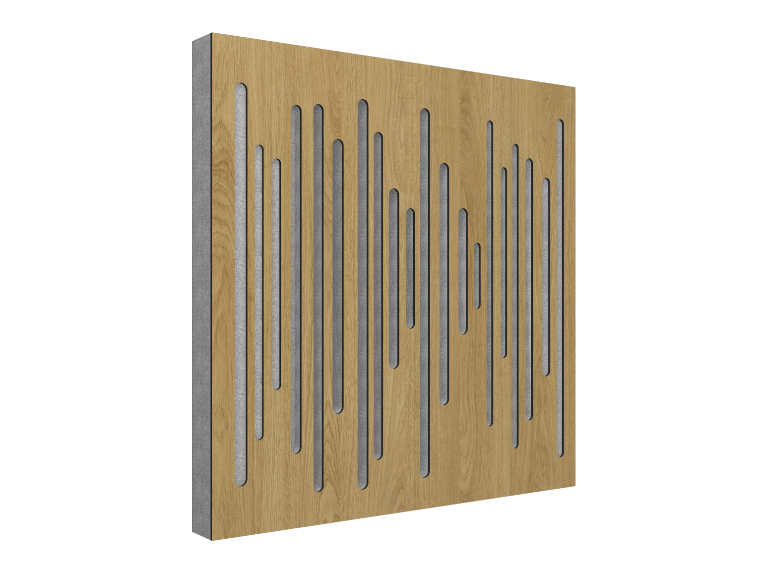 Vicoustic Wavewood Diffuser Ultra Sound Diffusion Acoustic Panels in Natural Oak
