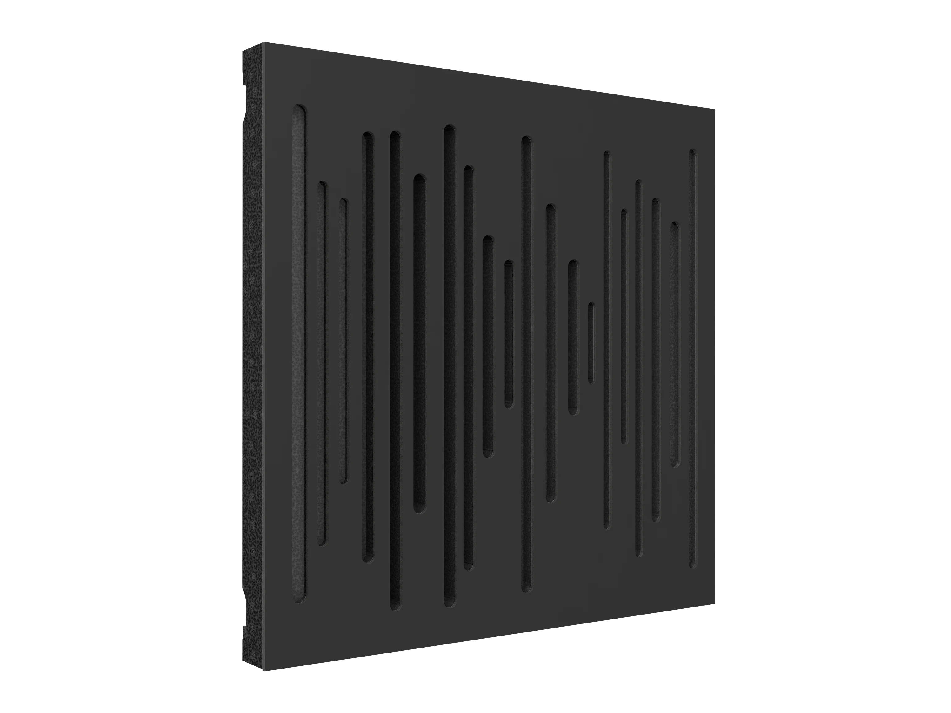 Vicoustic Wavewood Diffuser Ultra MKII Sound Diffusion Acoustic Panels in Black Matte and Black