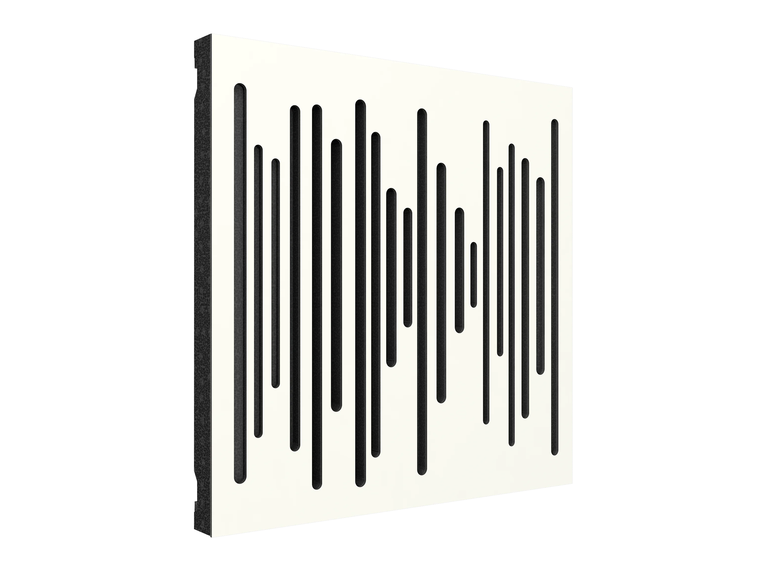 Vicoustic Wavewood Diffuser Ultra MKII Sound Diffusion Acoustic Panels in White Matte and Black