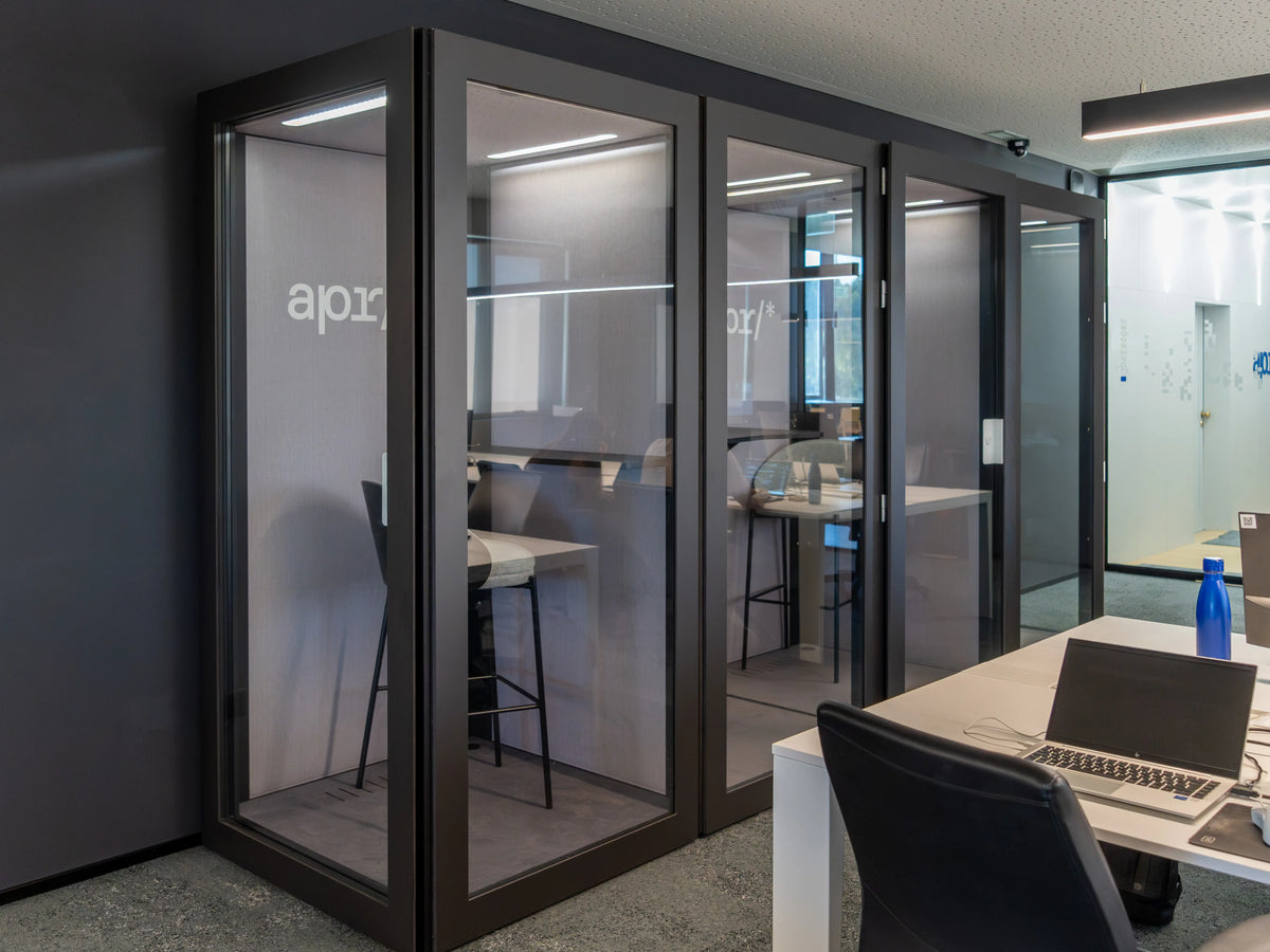 Acoustic Office Booths Bring Privacy to APR Technology Solutions’ Workplace