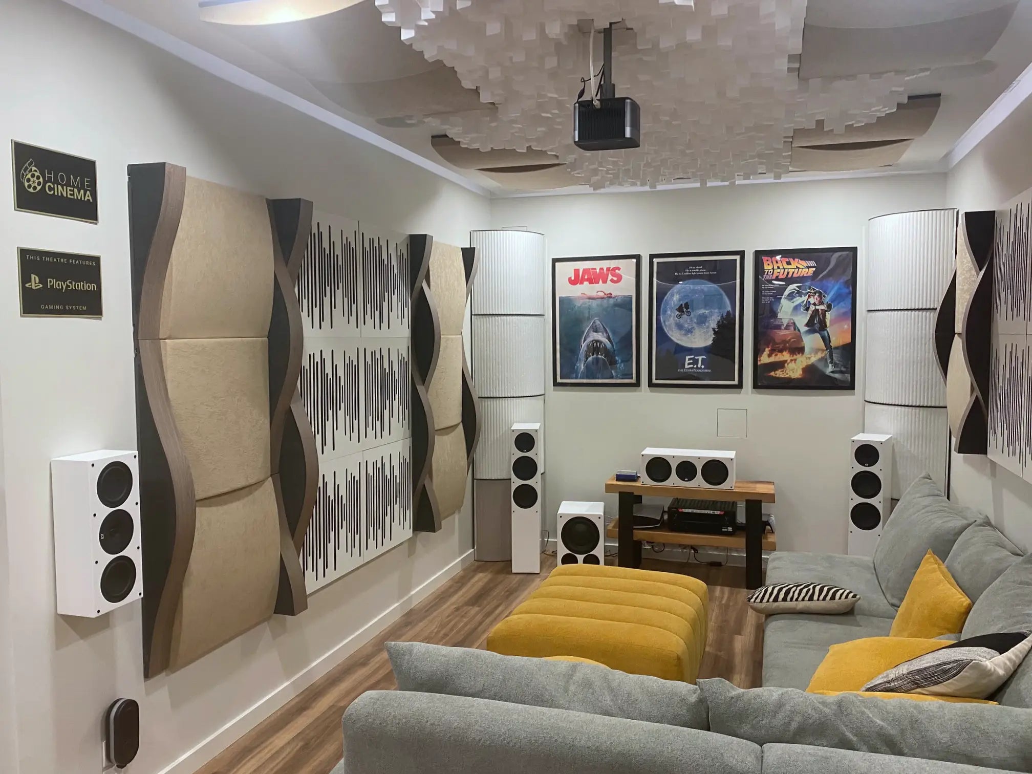 A Man-Cave Home Theater Makeover