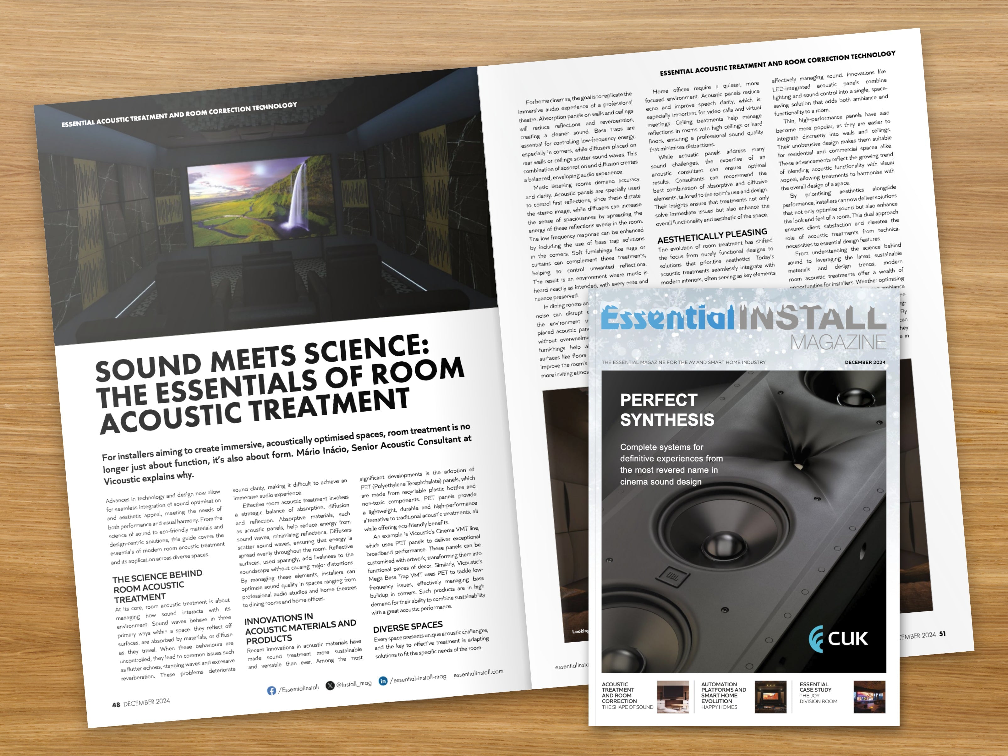 Sound Meets Science: The Essentials of Room Acoustic Treatment in Essential Install