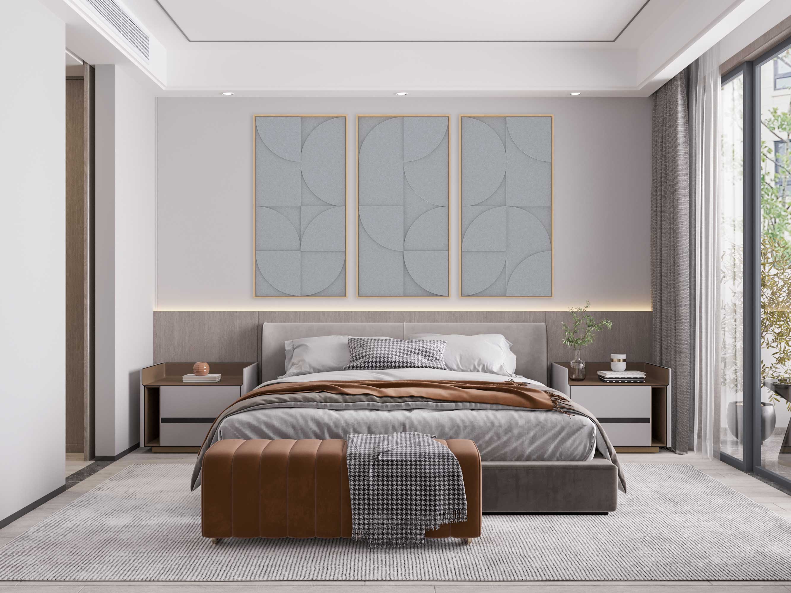 Acoustics meets art in the form of framed relief panel VicShape 3D