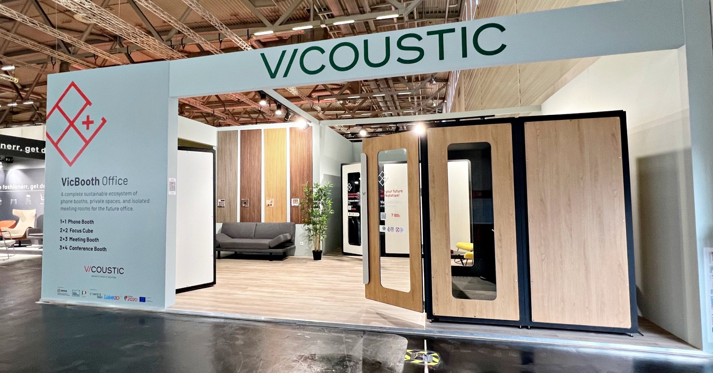 Sustainable acoustic solutions for offices presented at ORGATEC