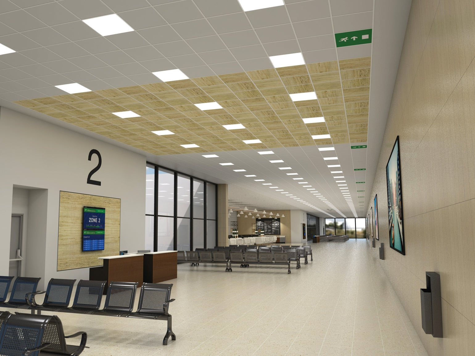 Airports acoustic treatment