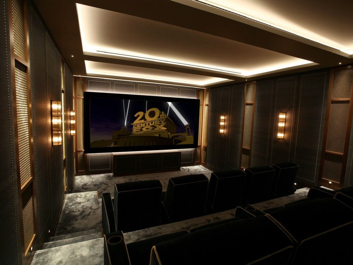 Basement Home Cinema