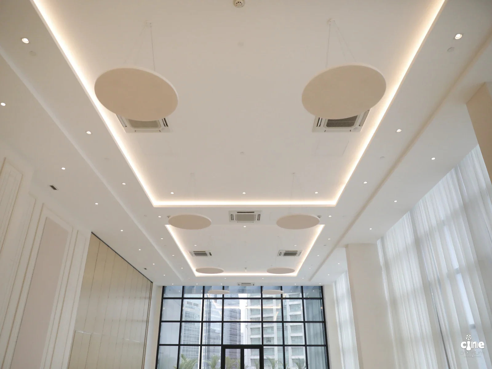 Penthouse for Events Acoustic Treatment