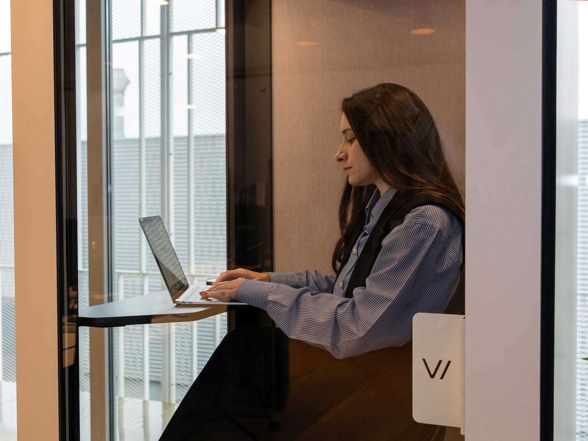 VicBooth Office Plus Phone Booth Soundproofing Booth – Vicoustic