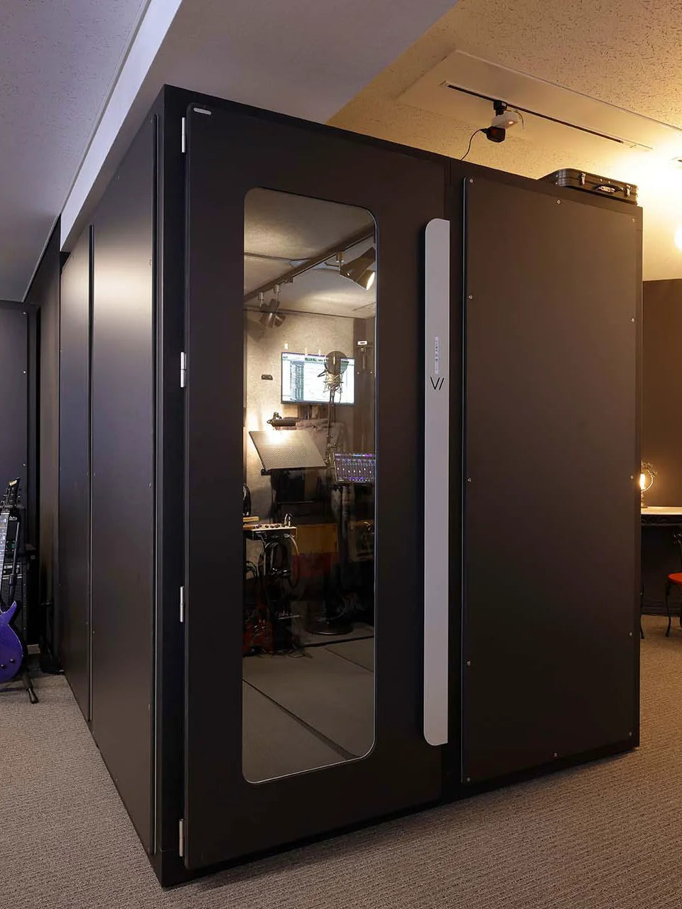 Vicoustic VicBooth Ultra soundproofing booth installed in a project