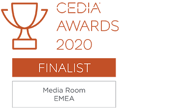CEDIA Awards 2020 Finalist - Media Room