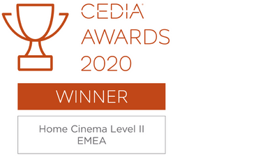 CEDIA Awards 2020 Winner - Home Cinema Level II EMEA