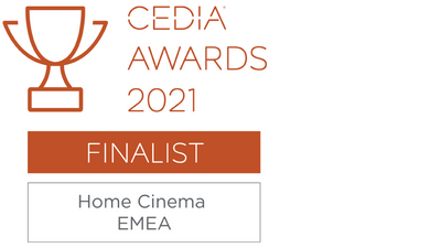 CEDIA Awards 2021 Finalist - Home Cinema EMEA