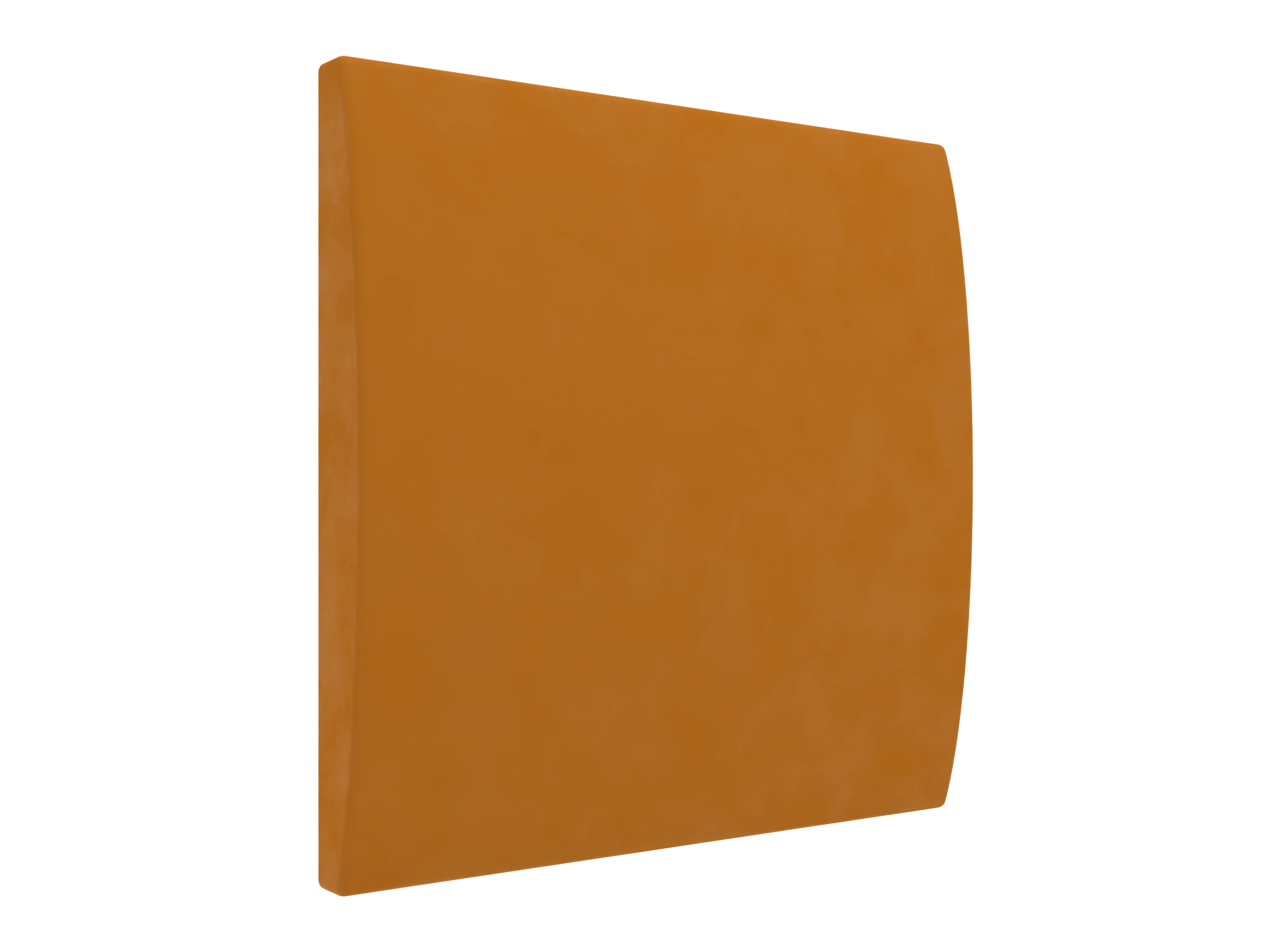 Vicoustic Cinema Round Premium Sound Absorbing Acoustic Panel in Pumpkin Orange 117A