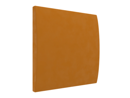 Vicoustic Cinema Round Premium Sound Absorbing Acoustic Panel in Pumpkin Orange 117A