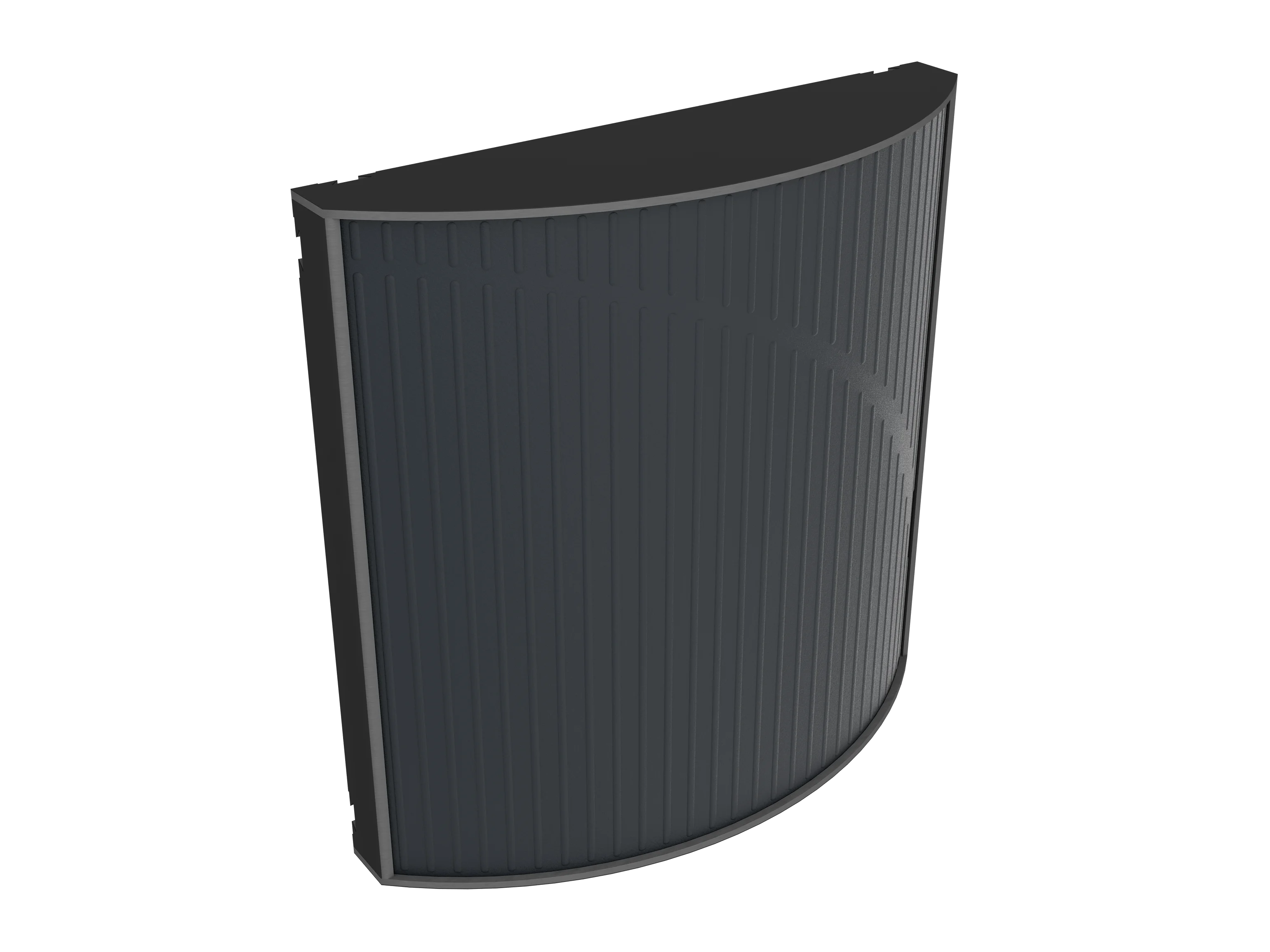 Vicoustic Cinema Round Ultra VMT Sound Absorbing Acoustic Panel in Black and Black Matte