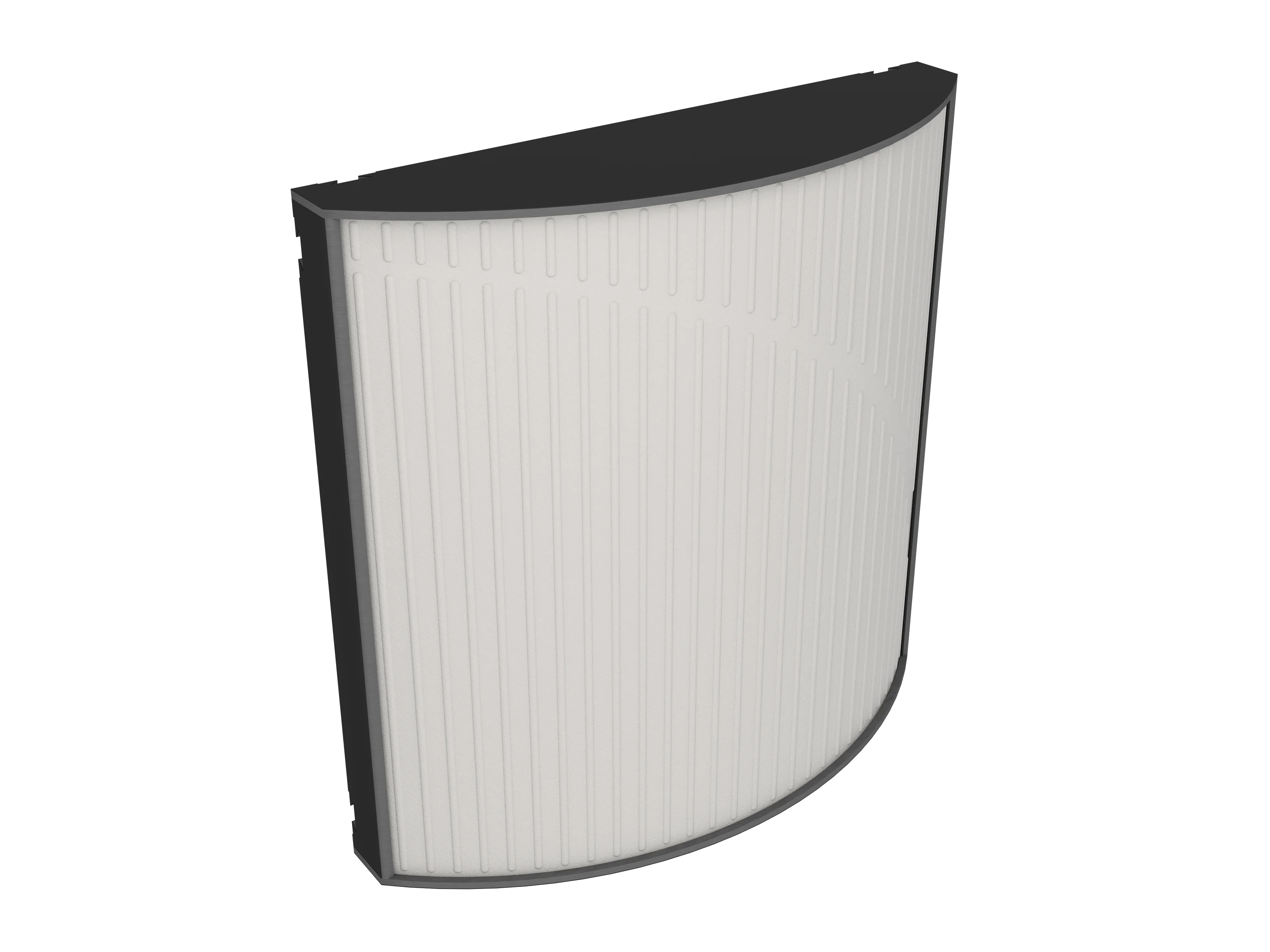 Vicoustic Cinema Round Ultra VMT Sound Absorbing Acoustic Panel in Light Grey and Black Matte