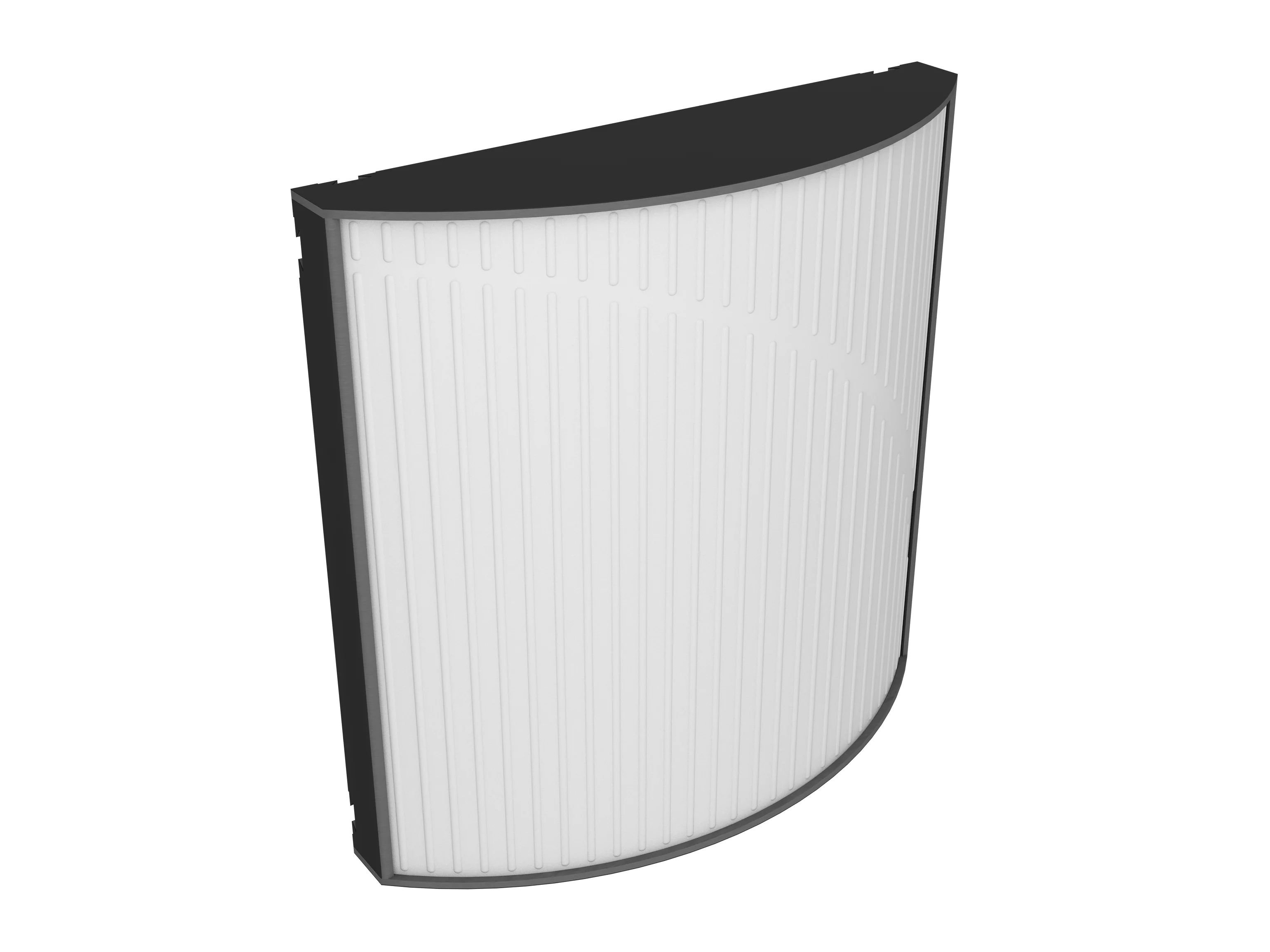 Vicoustic Cinema Round Ultra VMT Sound Absorbing Acoustic Panel in Natural White and Black Matte