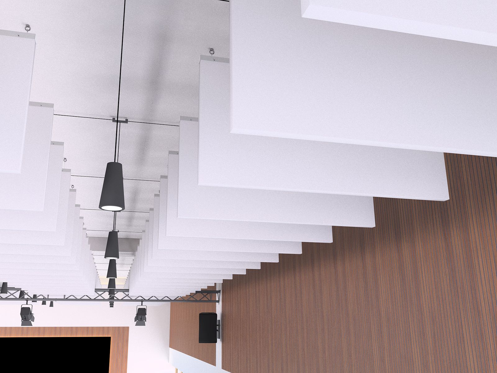 Suspended Baffle Set