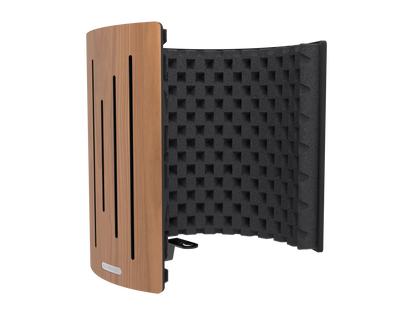 Vicoustic Flexi Screen Ultra MKII Sound Absorbing Acoustic Panel Shield in Locarno Cherry