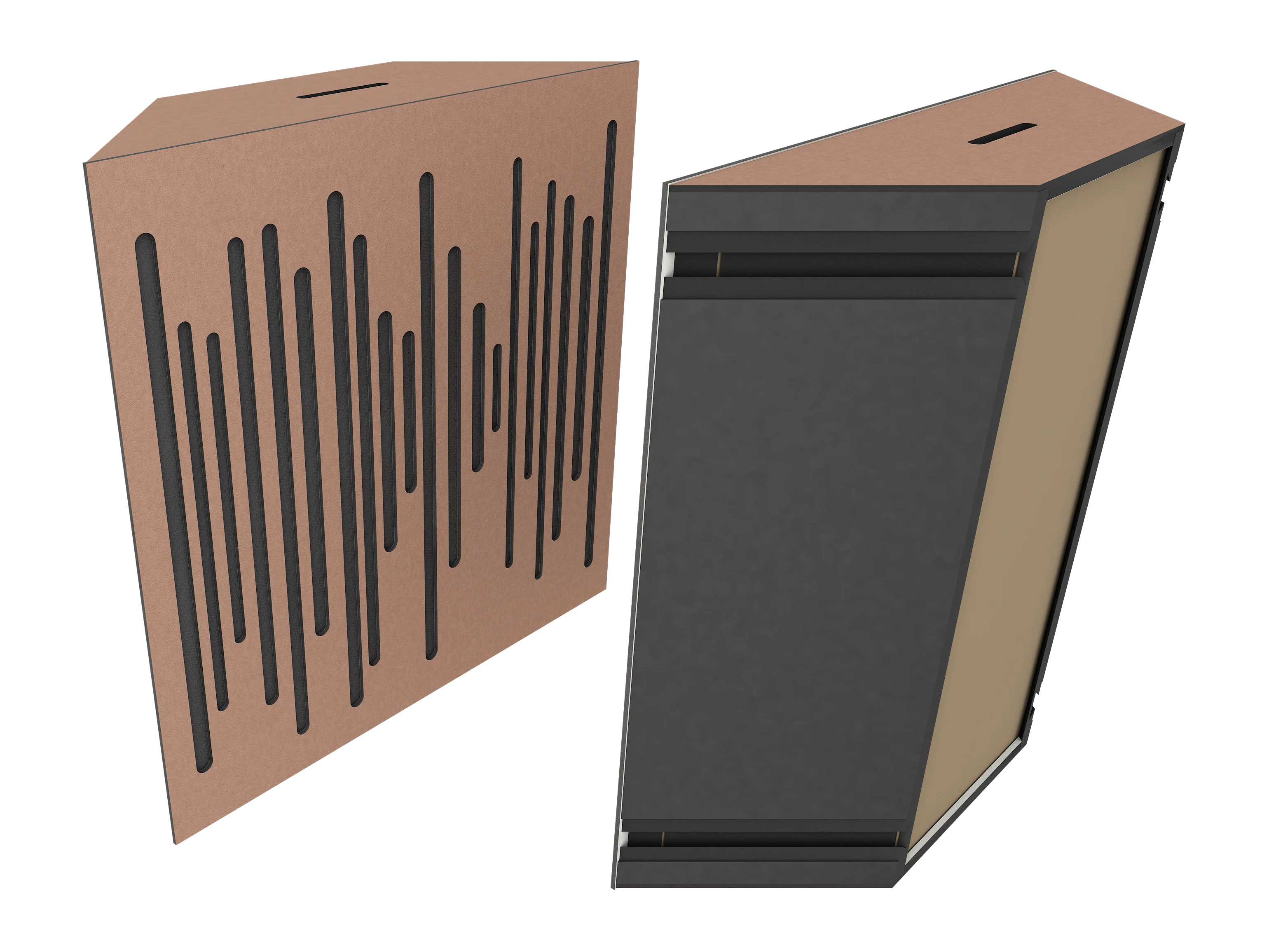 Vicoustic Super Bass Extreme Ultra Bass Trap Acoustic Panel in Metallic Copper