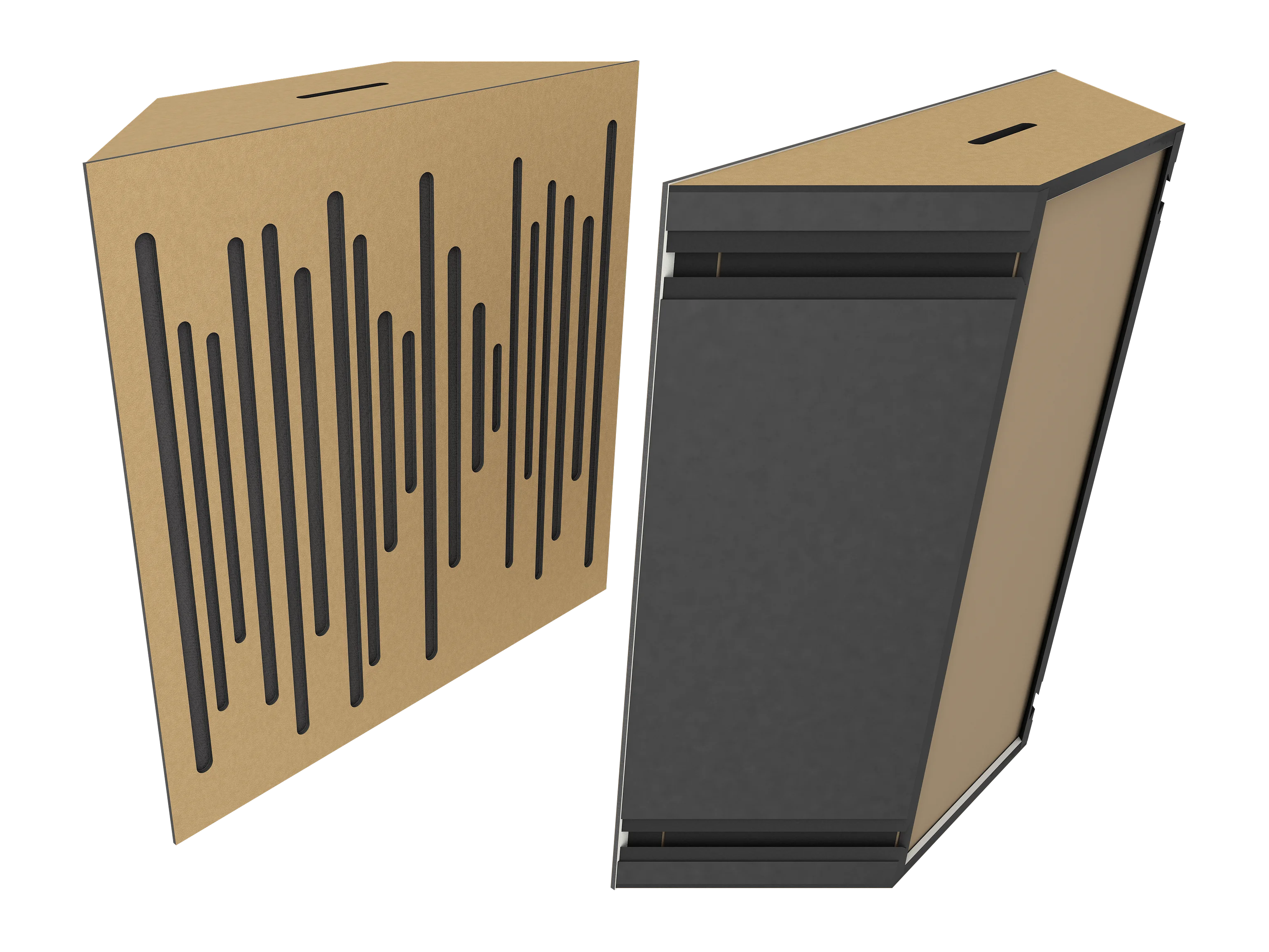 Vicoustic Super Bass Extreme Ultra Bass Trap Acoustic Panel in Metallic Gold