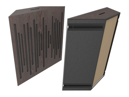Vicoustic Super Bass Extreme Ultra Bass Trap Acoustic Panel in Dark Wenge