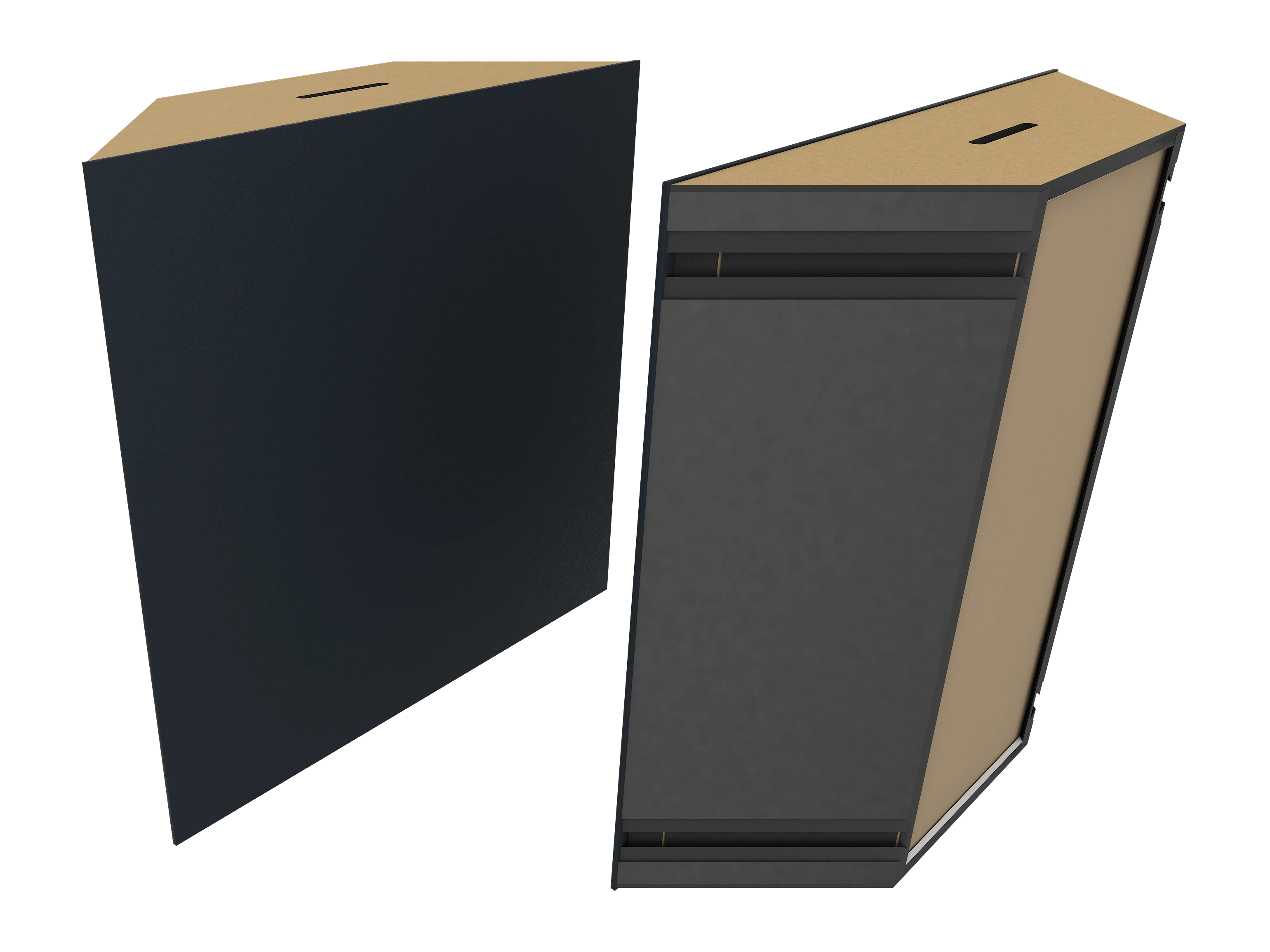 Vicoustic Super Bass Extreme Ultra VMT Bass Trap Acoustic Panel in Black and Metallic Gold