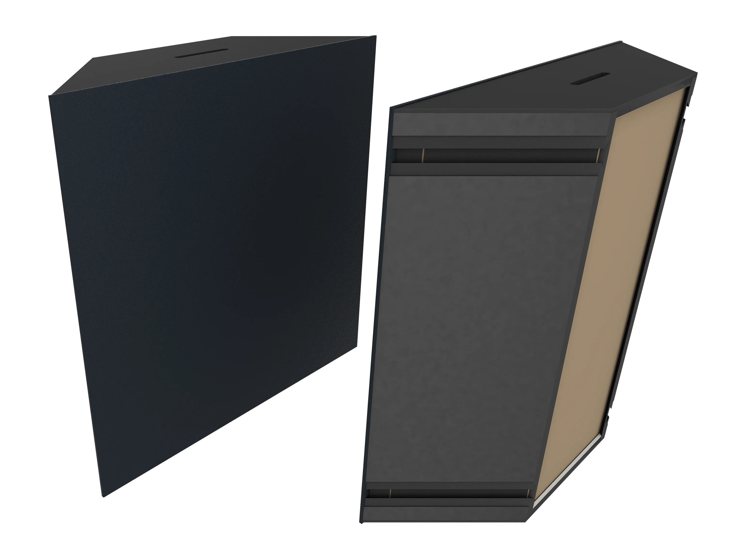 Vicoustic Super Bass Extreme Ultra VMT Bass Trap Acoustic Panel in Black and Black Matte