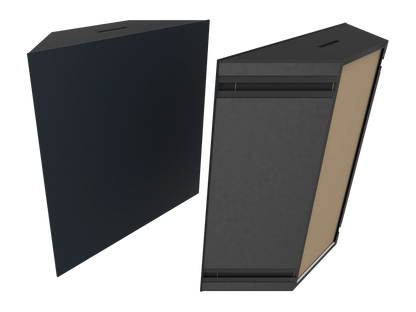 Vicoustic Super Bass Extreme Ultra VMT Bass Trap Acoustic Panel in Black and Black Matte