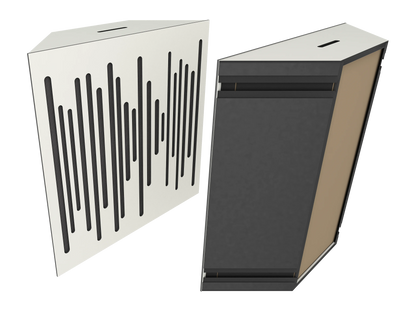 Vicoustic Super Bass Extreme Ultra Bass Trap Acoustic Panel in White Matte