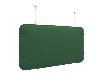 Vicoustic Suspended Baffle VMT 3D Ceiling Acoustic solution in Musk Green